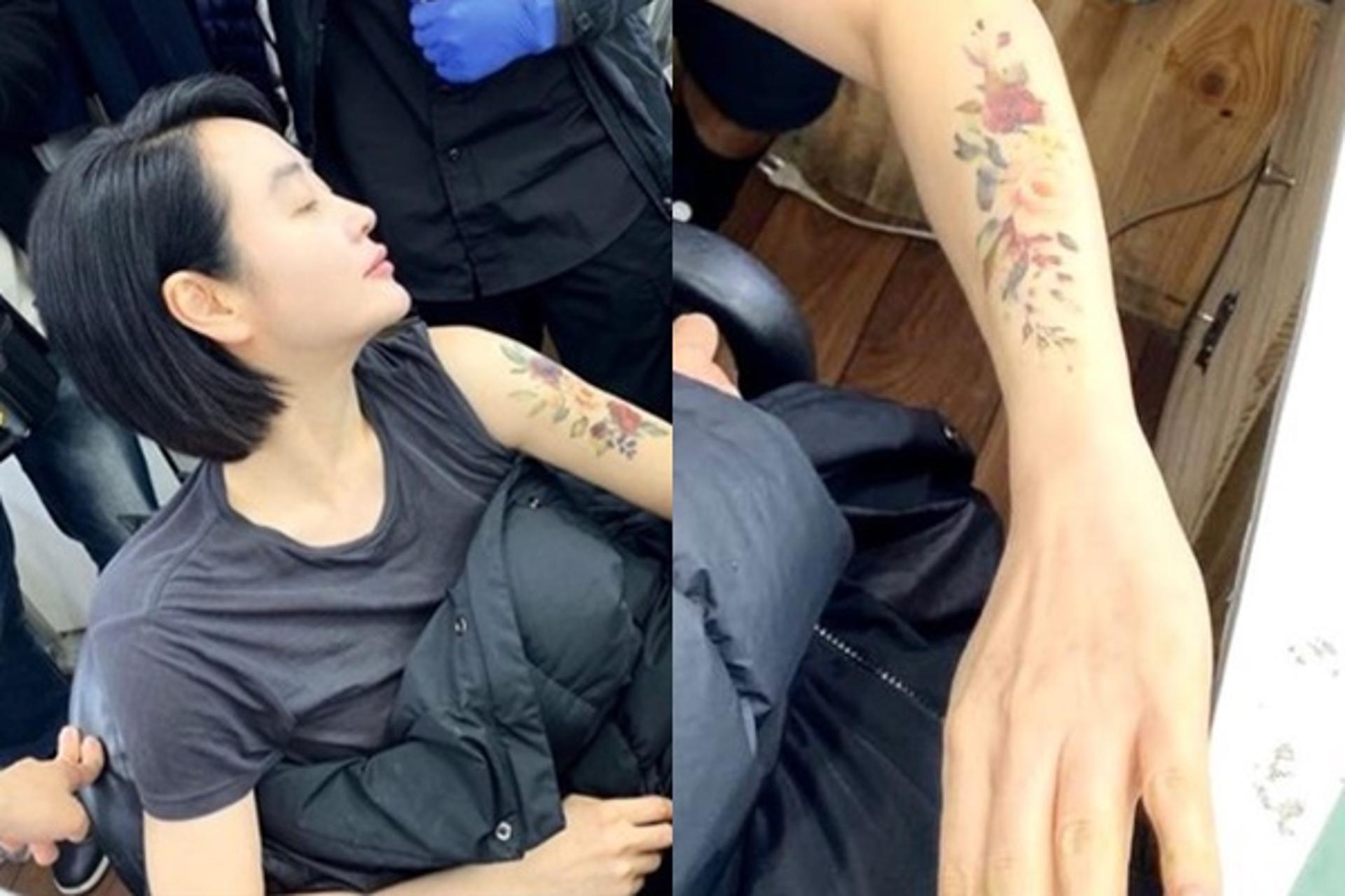 김혜수, 팔 타투 의미는?… 매혹적인 카리스마