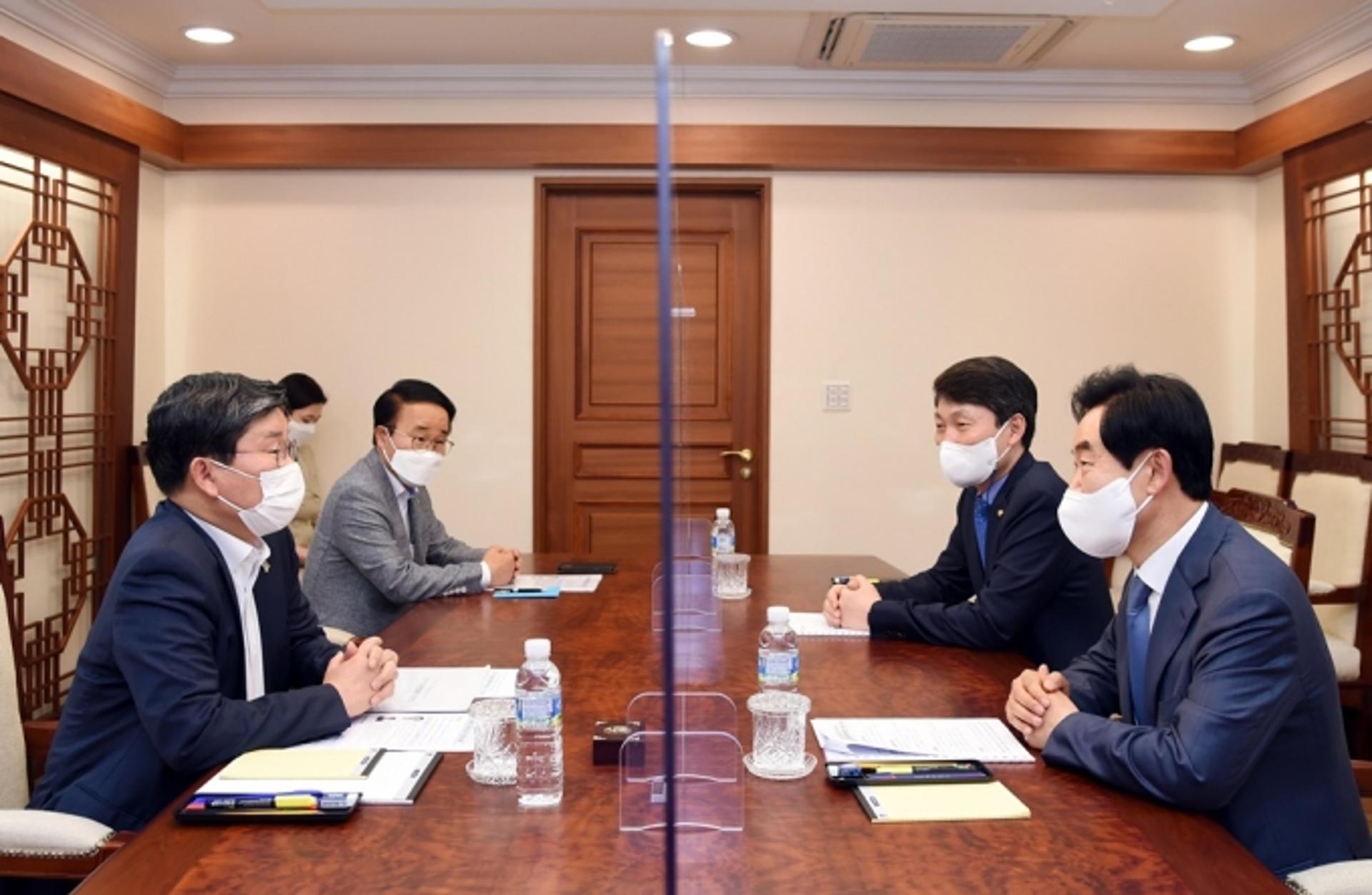 안병용, 행안부 장관 면담 미군 반환공여지 발전종합계획 적극 지원 건의