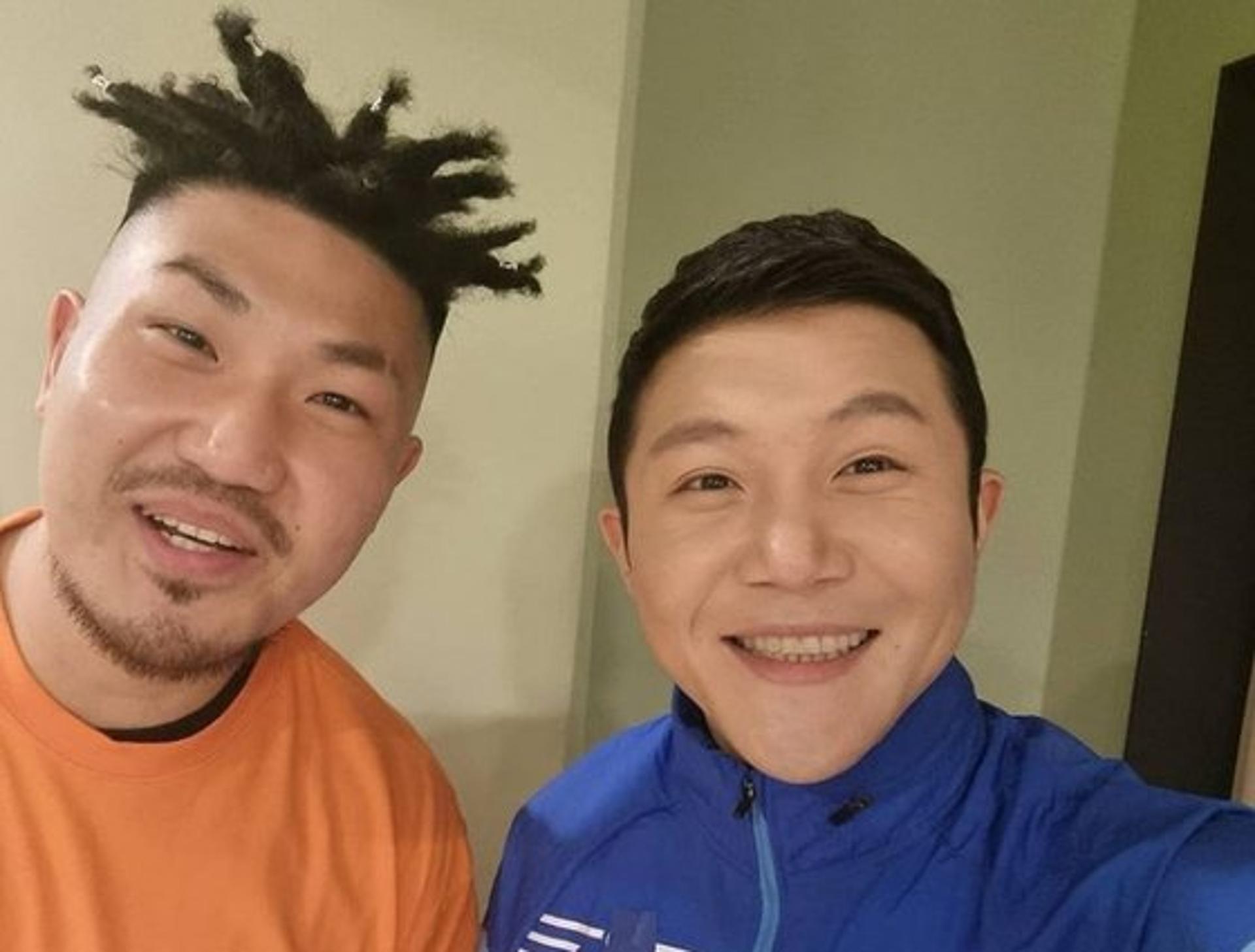 "많이 닮았나요?"… 조세호·던밀스, 드디어 만났다