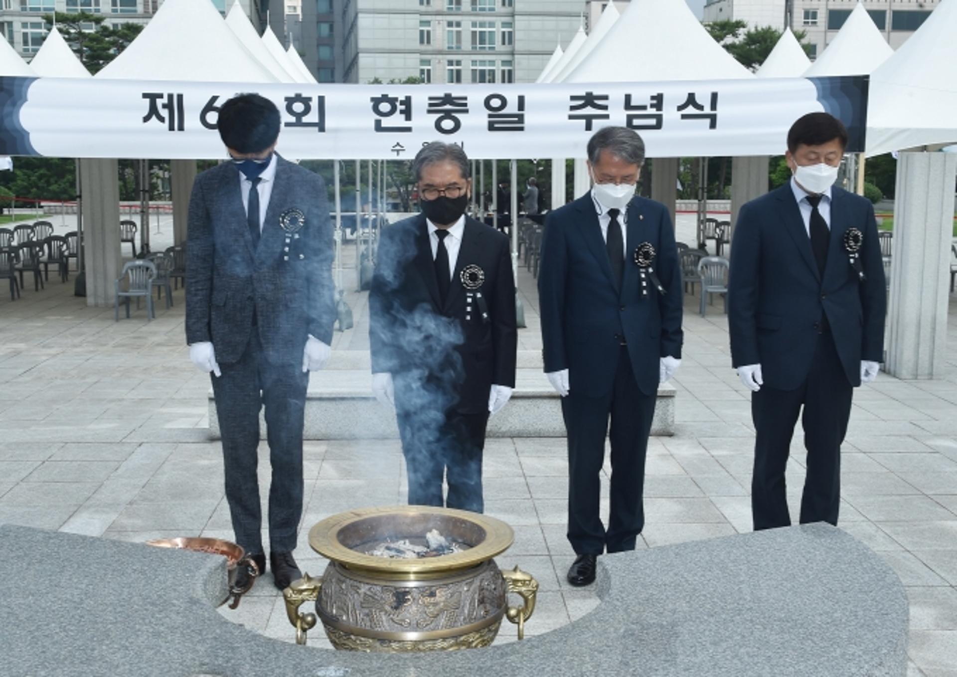 [머니S포토] 이재정 교육감, ‘선열들 따라 공정한 사회, 정의로운 교육 실천’