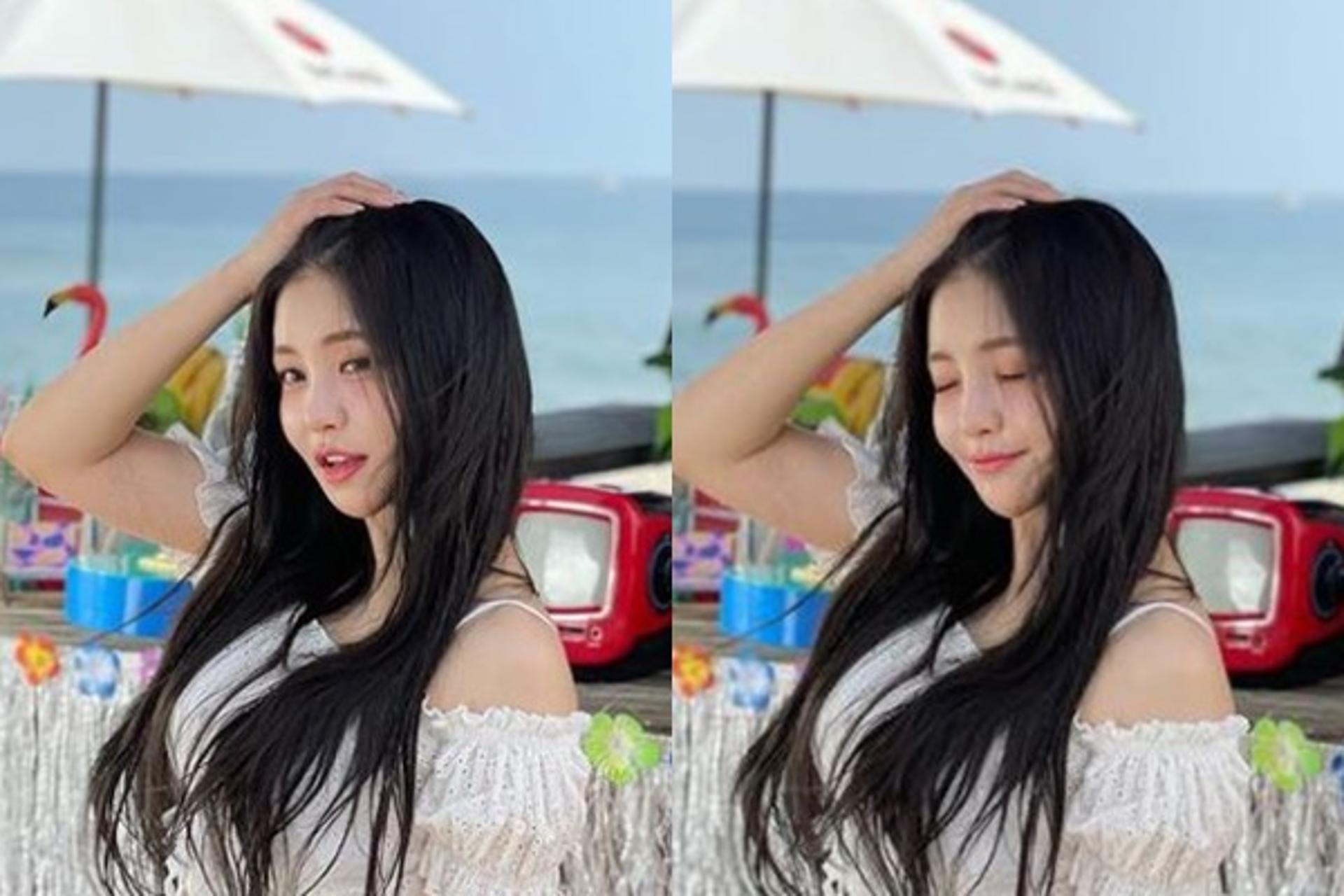 "너무 예쁘잖아"… '꼬북좌' 유정, 섹시+청순 다 가졌네