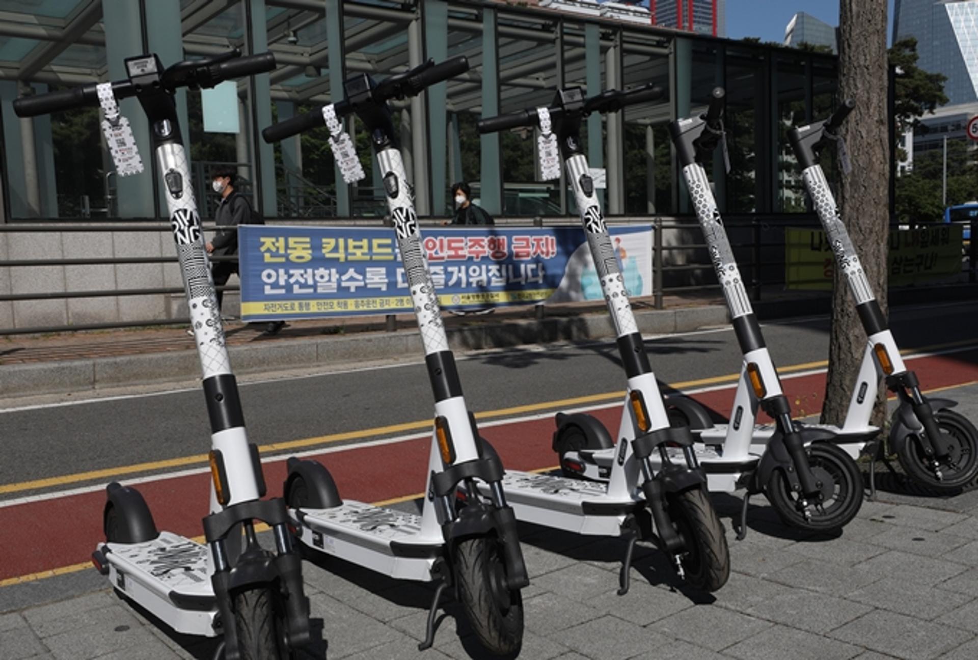 전동킥보드 이용자 10명 중 8명 안전모 미착용… 13일부터 범칙금 부과
