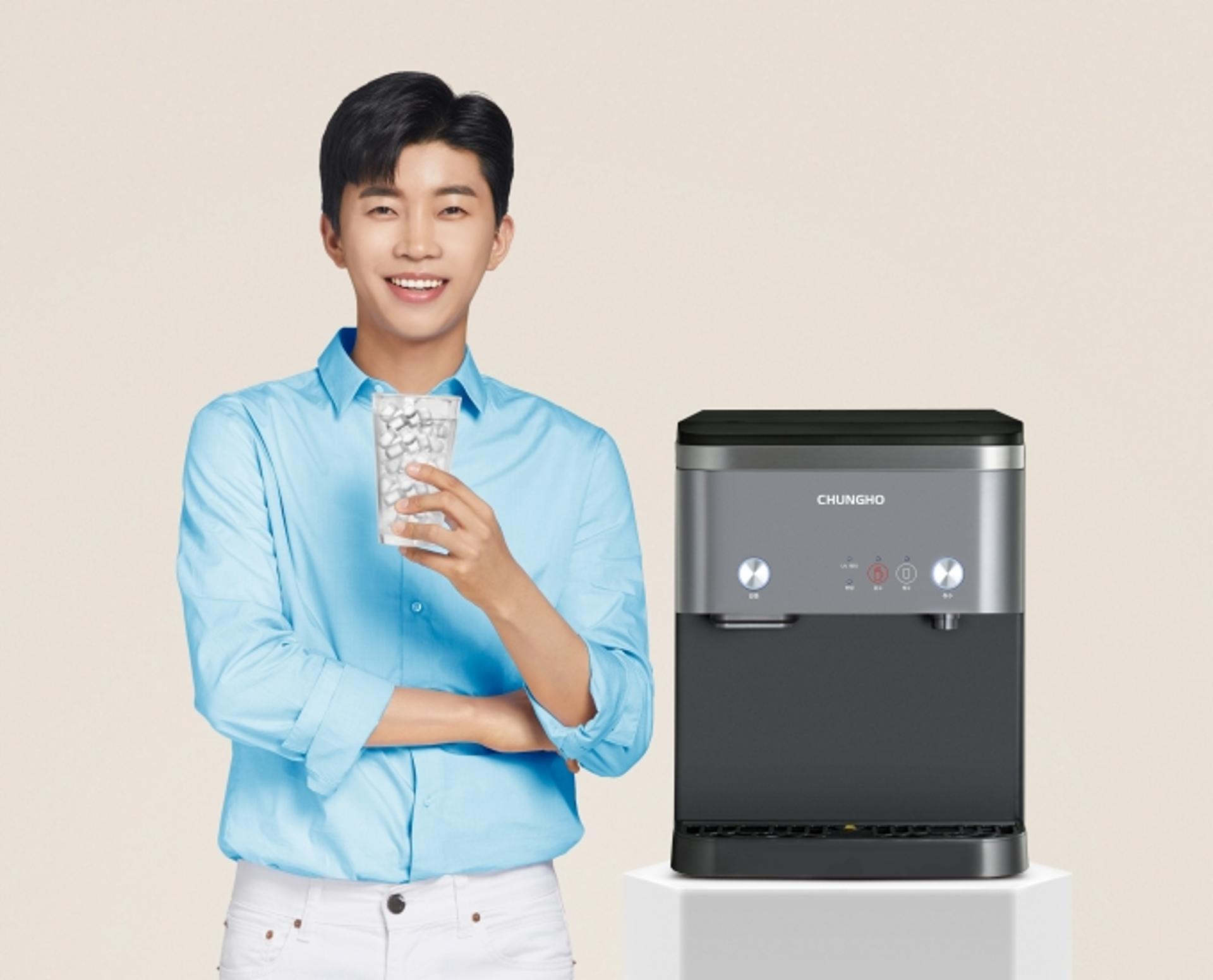 청호나이스, 직수 얼음정수기 세니타 슈퍼 출시… 일일 제빙량 50kg