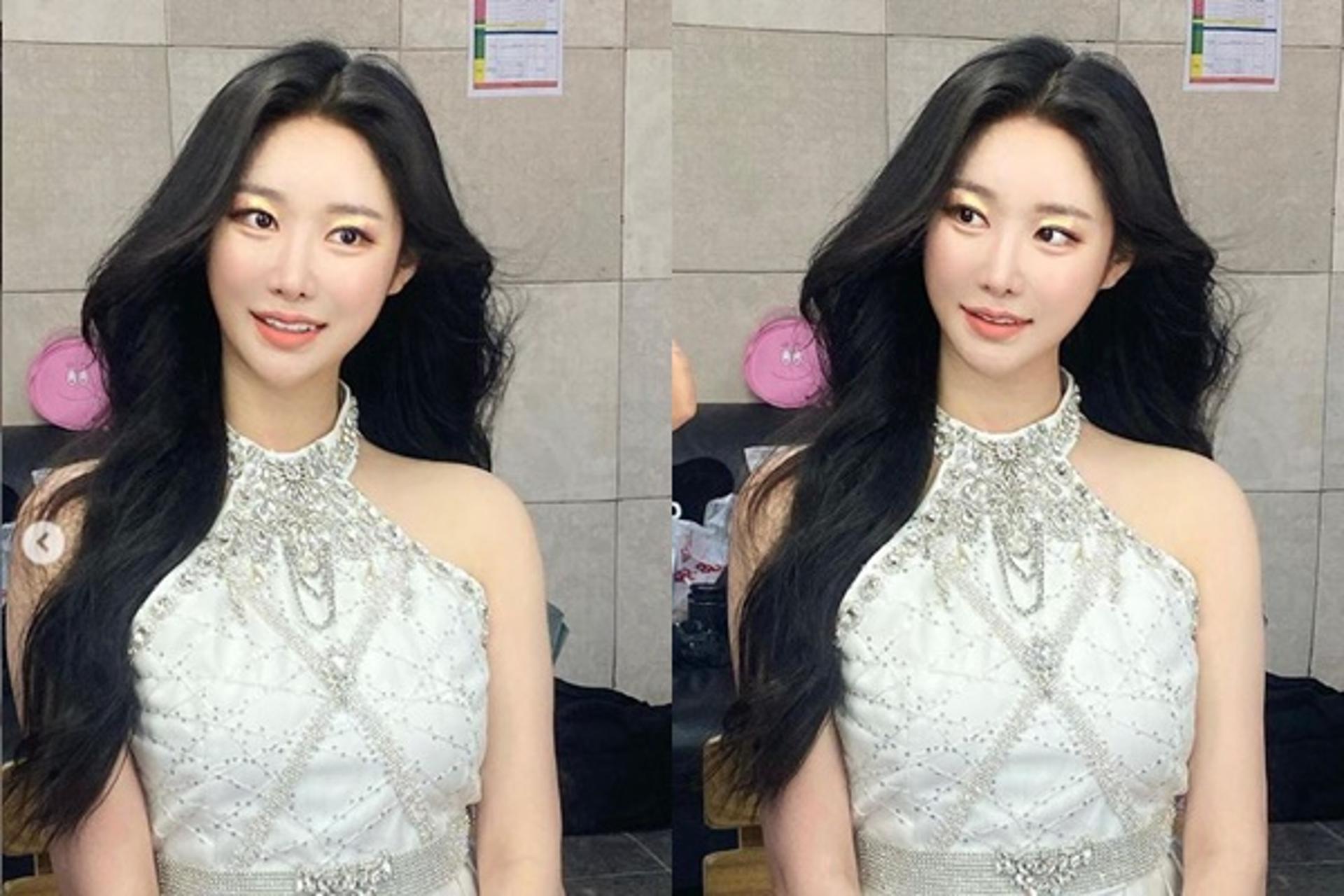 "공주님인줄"… '브브걸' 민영, 꽃보다 더 예뻐