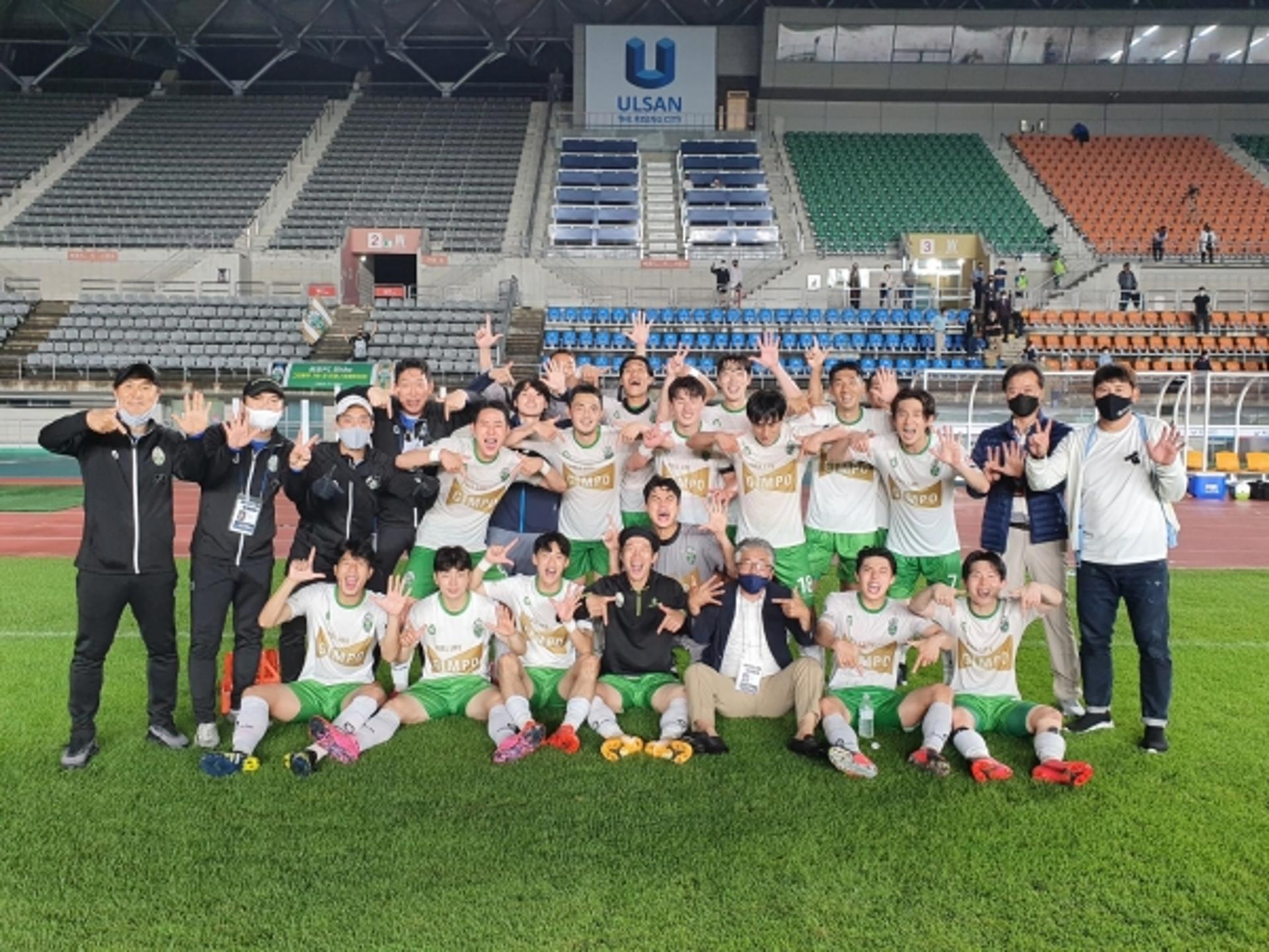 김포FC, 7연승 날개 달고 '훨훨'… 리그 선두 유지
