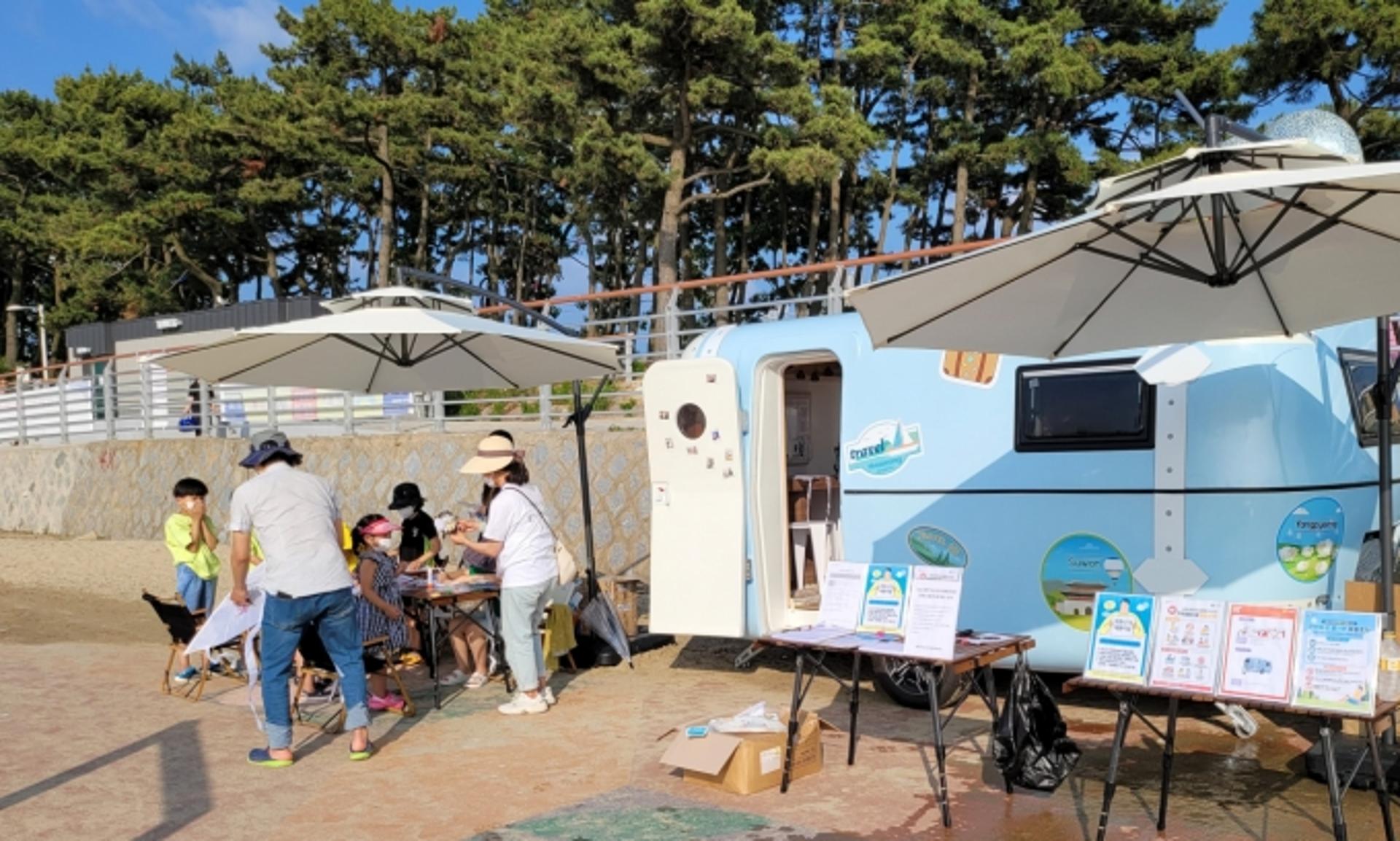 '캠핑카 콘셉트'로 경기바다 알린다…경기도, 안산·화성에서 '경기관광 홍보관' 운영