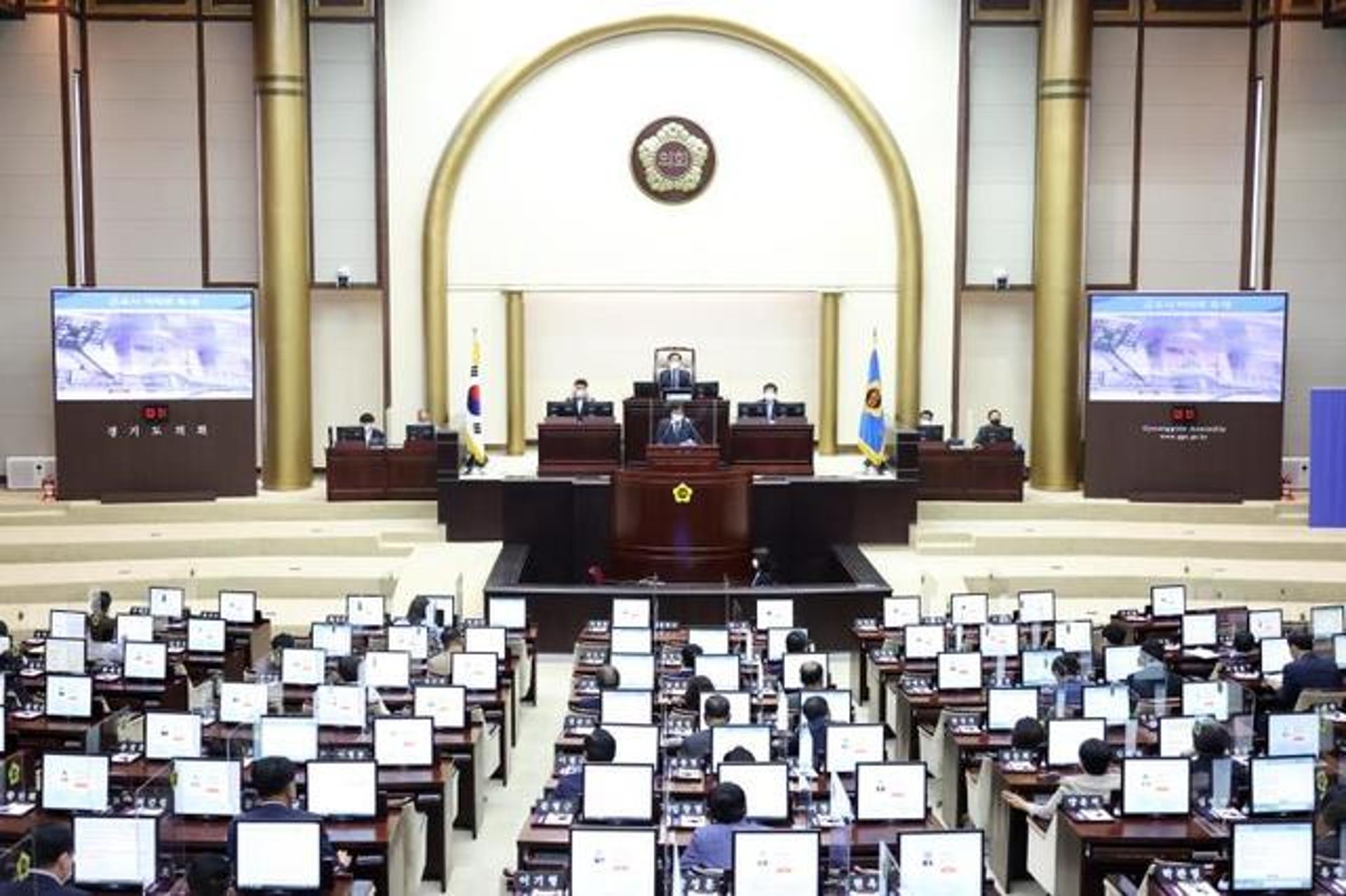 경기도의회 제352회 정례회 폐회…스토킹범죄예방 등 91개 안건 처리