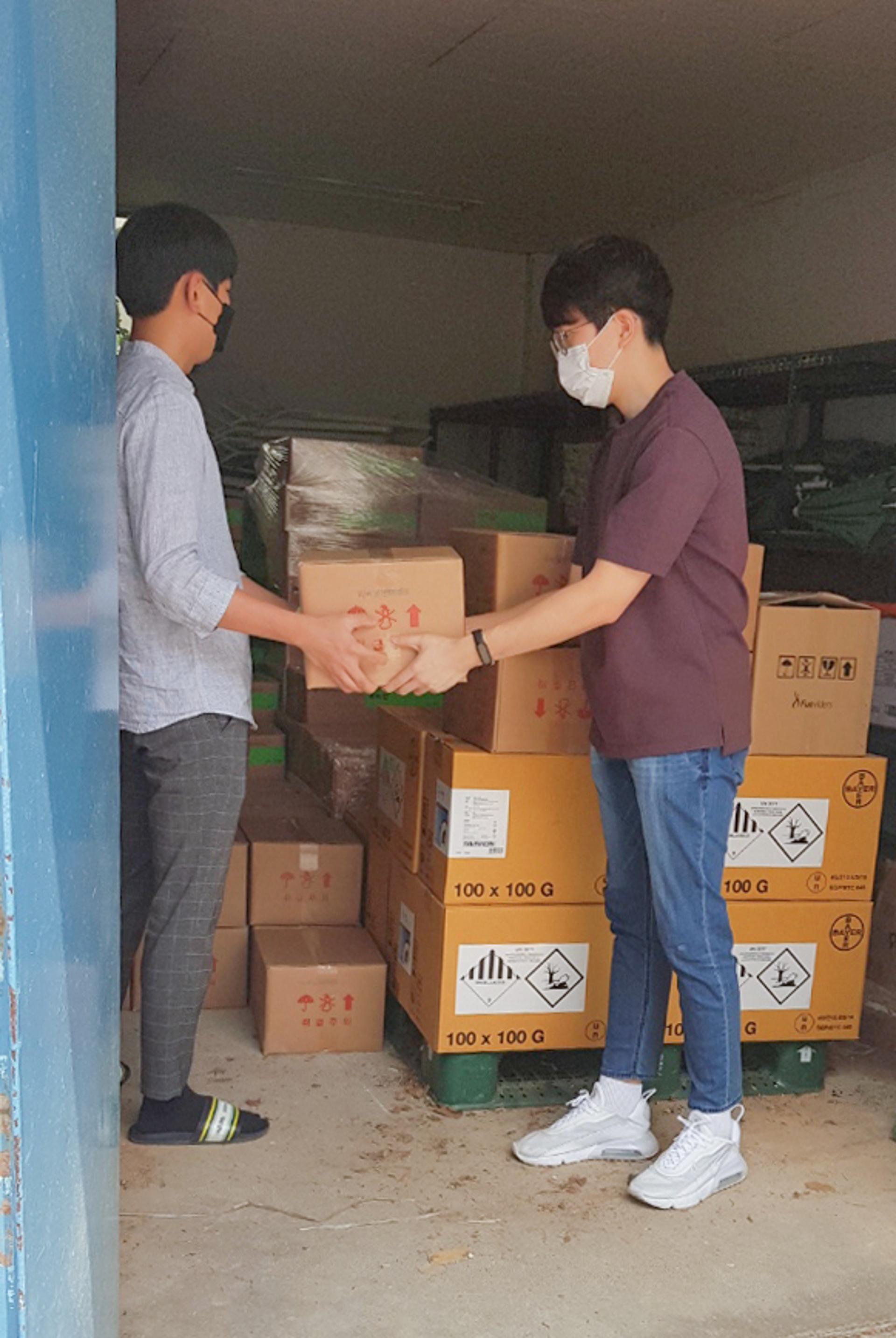 용인시, 축산농가 89곳에 가축 면역증강제 무상공급