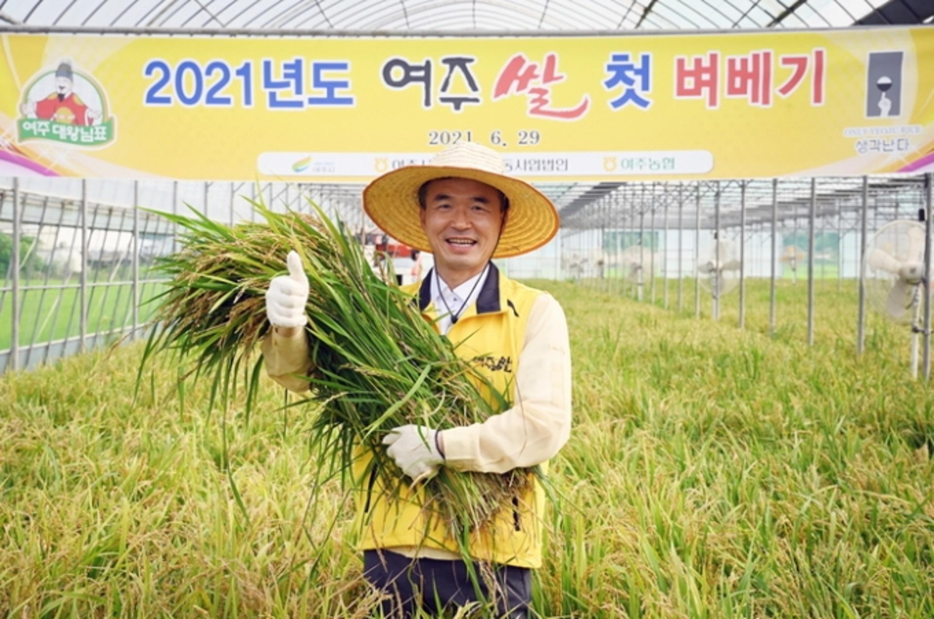 생각난다 대왕님표 여주쌀! 2021년 첫 수확