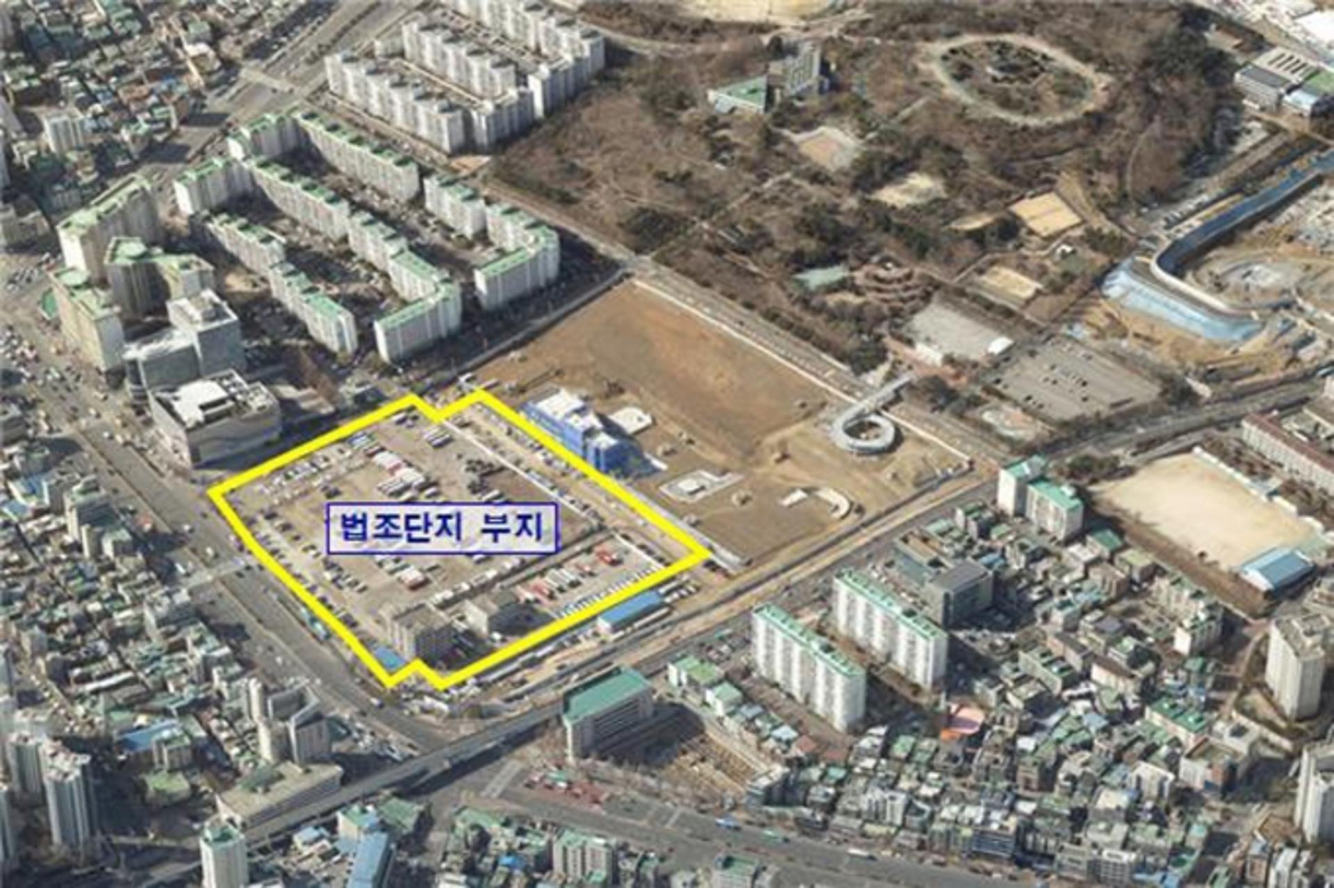 성남 법조단지, 신흥동 옛 1공단 터로 이전