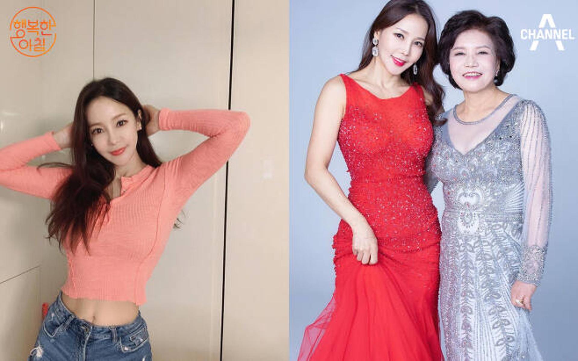 50세 맞아?… '류필립♥' 미나, 11자 복근 비법은 '이것'?