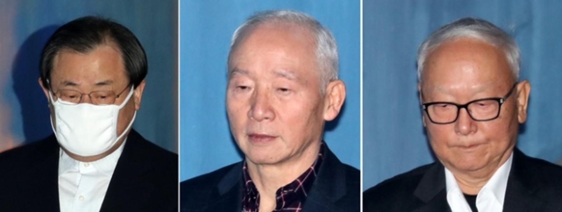 박근혜에 특활비 건넨 국정원장 3명 실형 확정