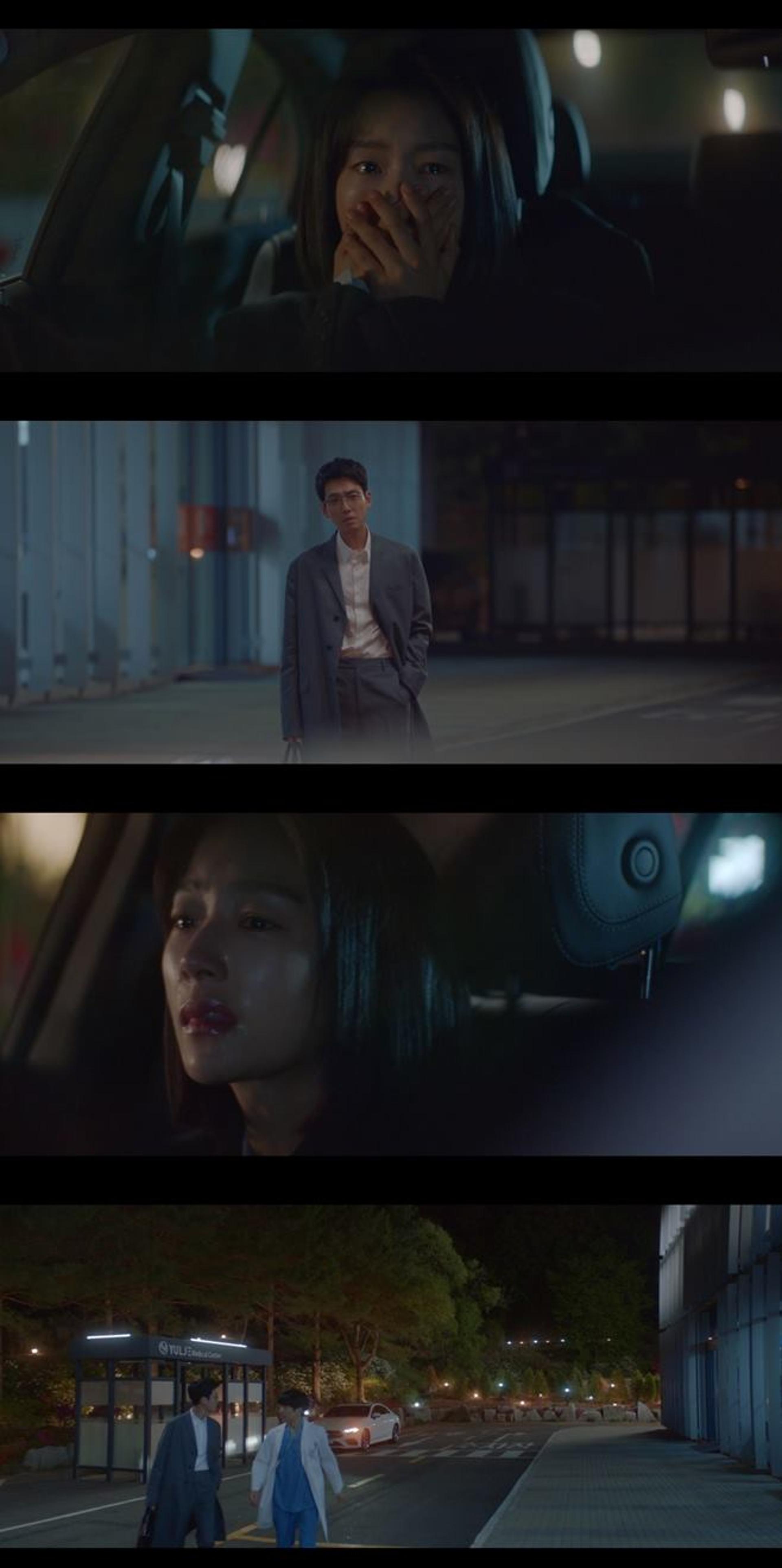 "내 잘못"… '슬기로운 의사생활2' 곽선영, ♥정경호 바라보며 오열
