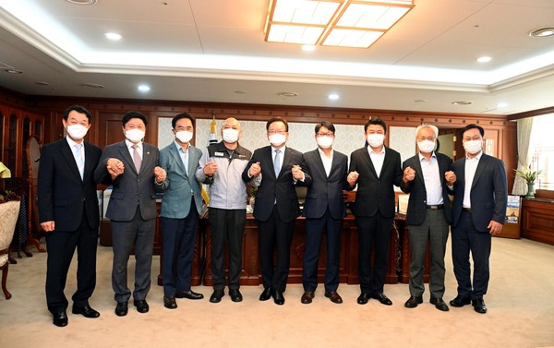 평택시, 김부겸 총리 면담… 쌍용차 평택공장 이전·개발 논의