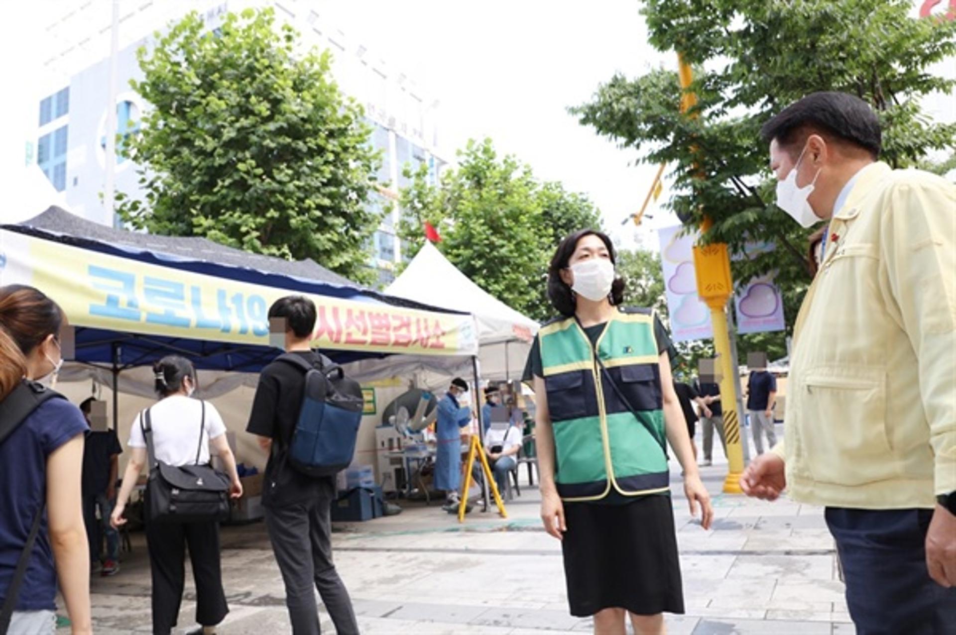 안양시, 범계역 임시선별검사소 평화공원으로 이전…8월부터 운영