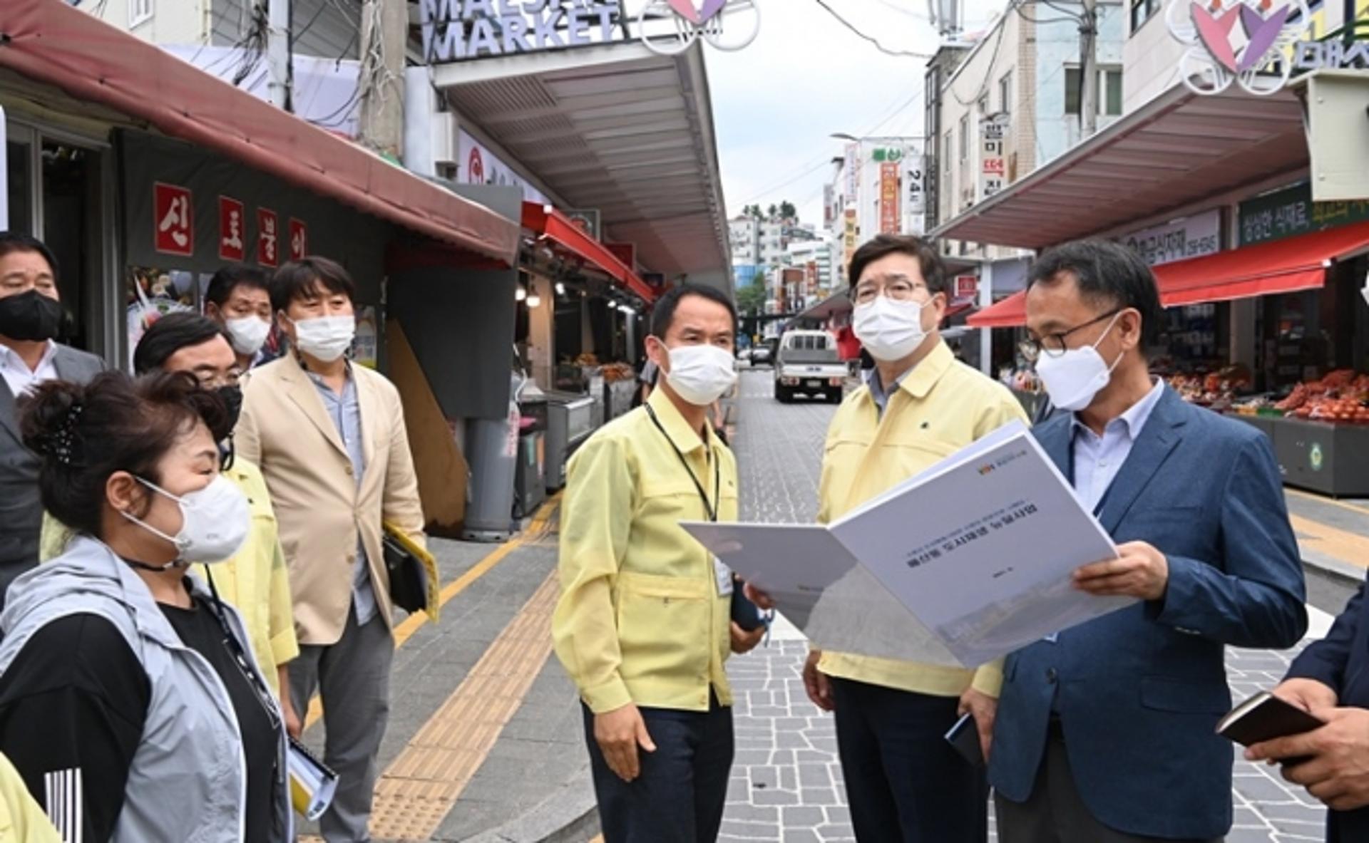 수원시, 역전시장 주변 가로환경 개선사업