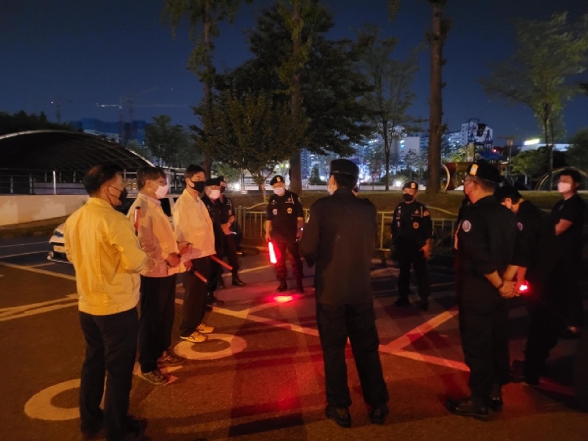 양주시, 도시공원내 행정명령 위반 집중단속