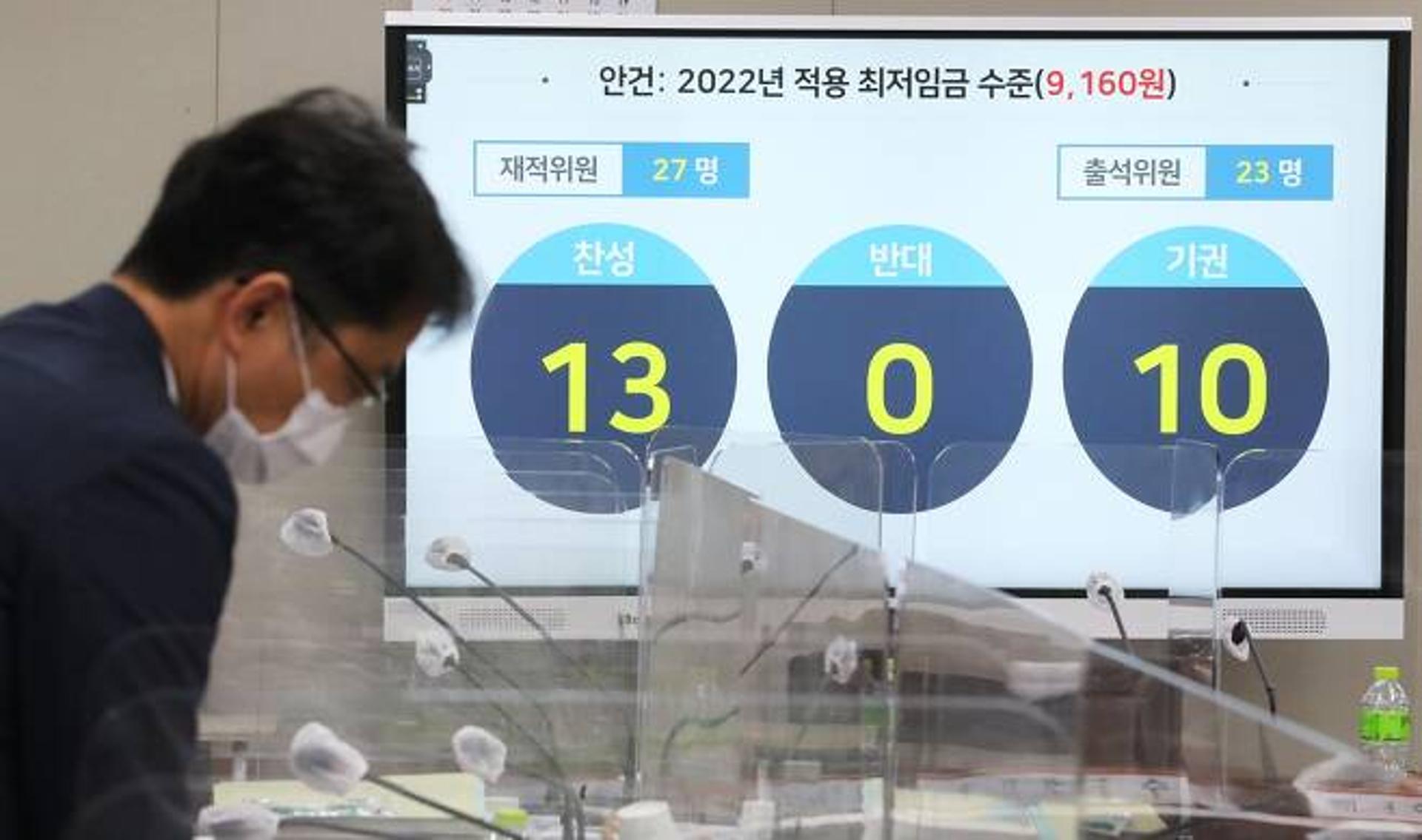 내년도 최저임금 9160원 확정… 고용부, 경영계 이의제기 '불수용'