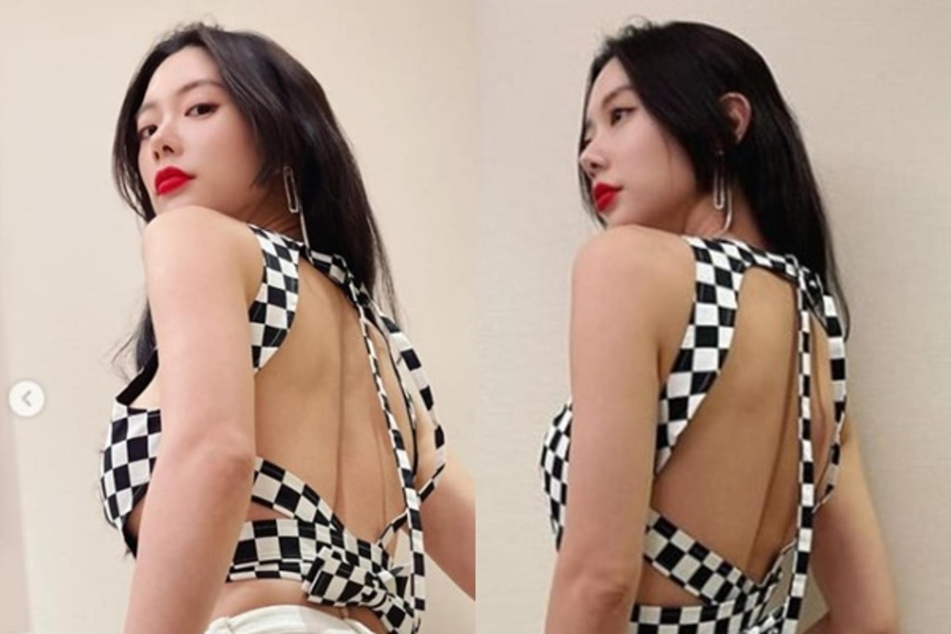 "등라인이 그대로"… 클라라, '뻥' 뚫린 뒤태 '아찔'