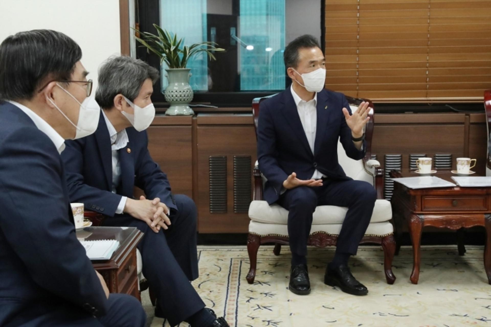 여주 등 4개시 단체장, 통일부장관 접견… GTX-A 노선 연결 건의