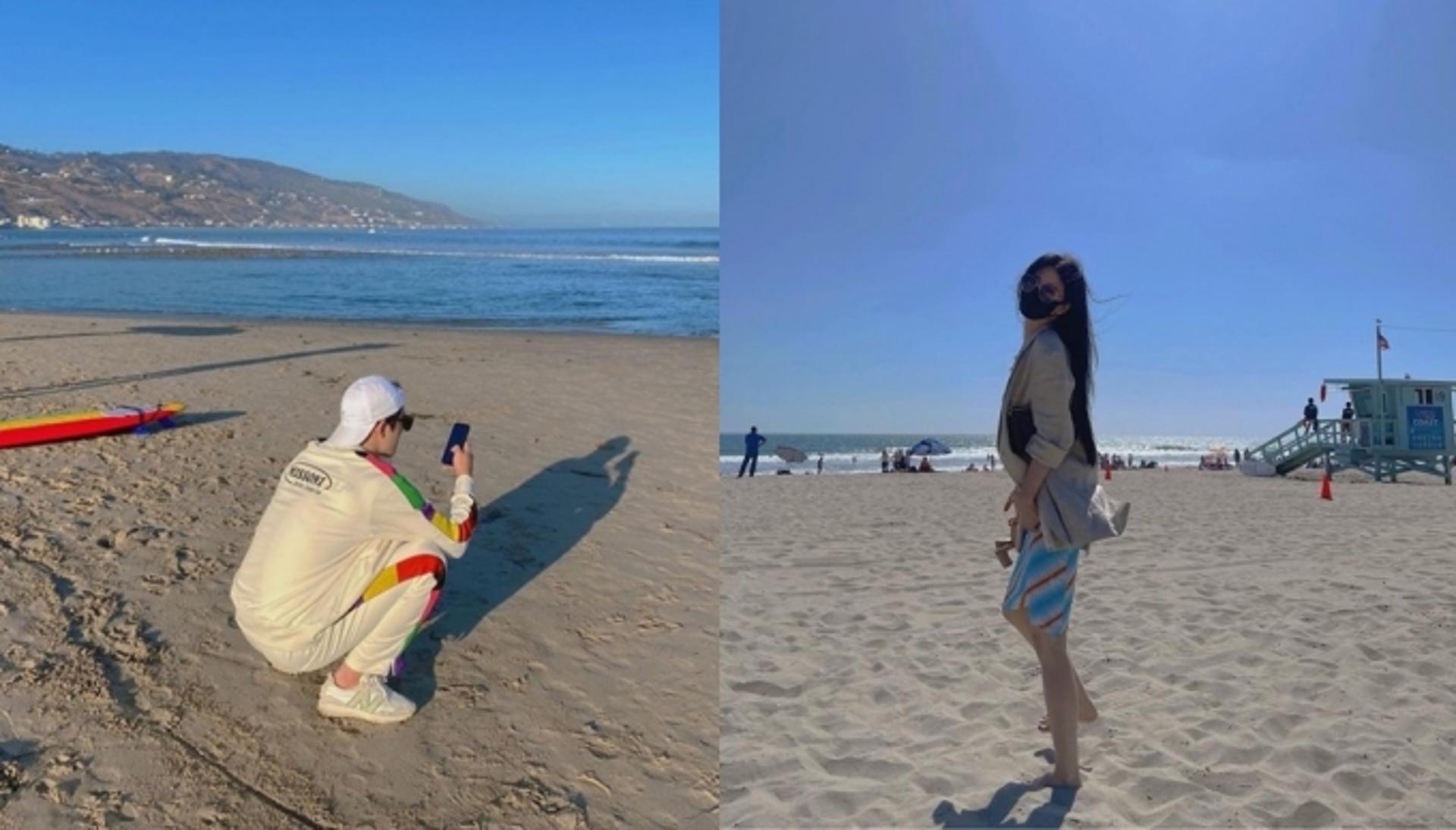 "넌 내 여름이야"… 한예슬 근황, 연하 남친과 美여행 추억