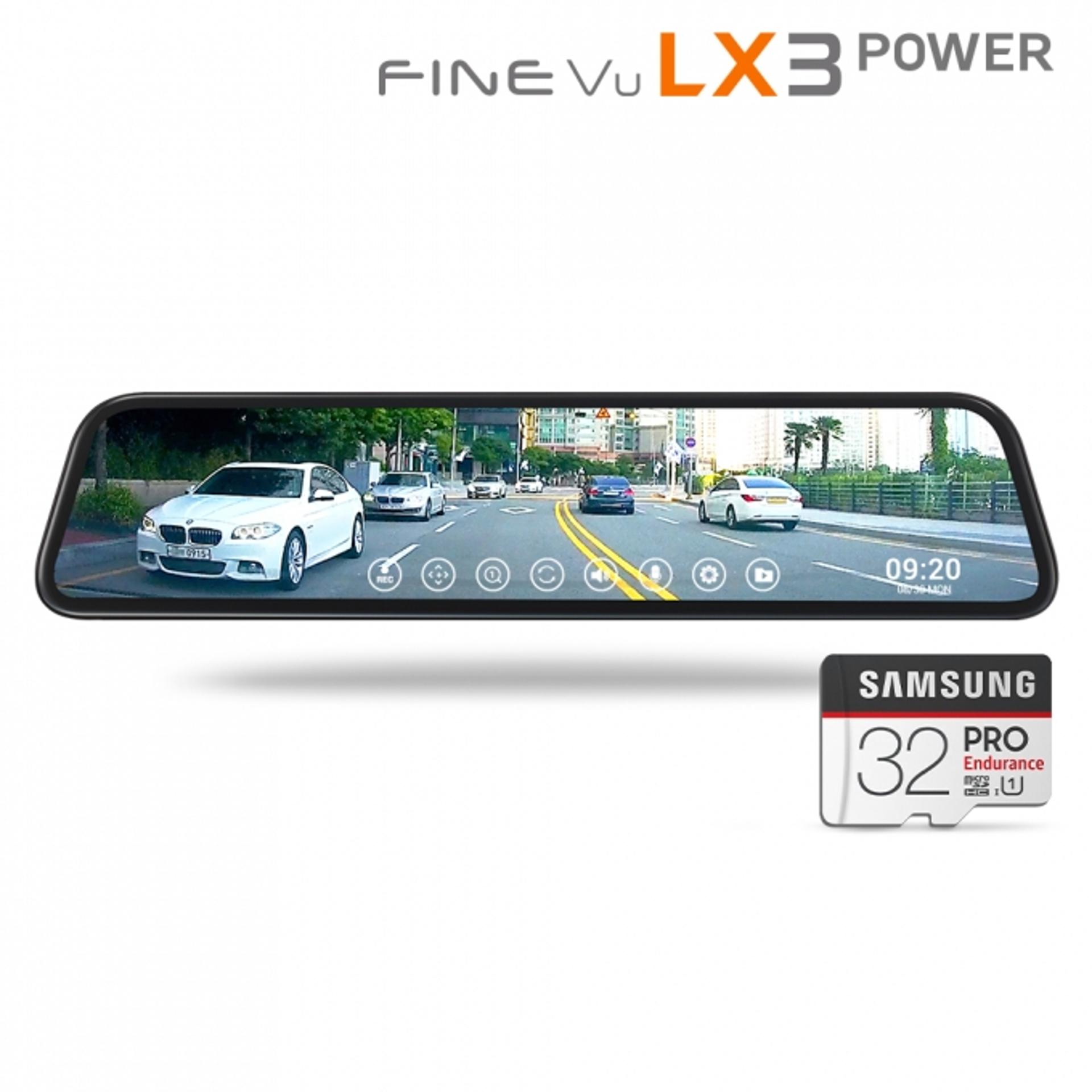최대 35일 녹화… 스마트 룸미러 블랙박스 ‘파인뷰 LX3 POWER’ 출시
