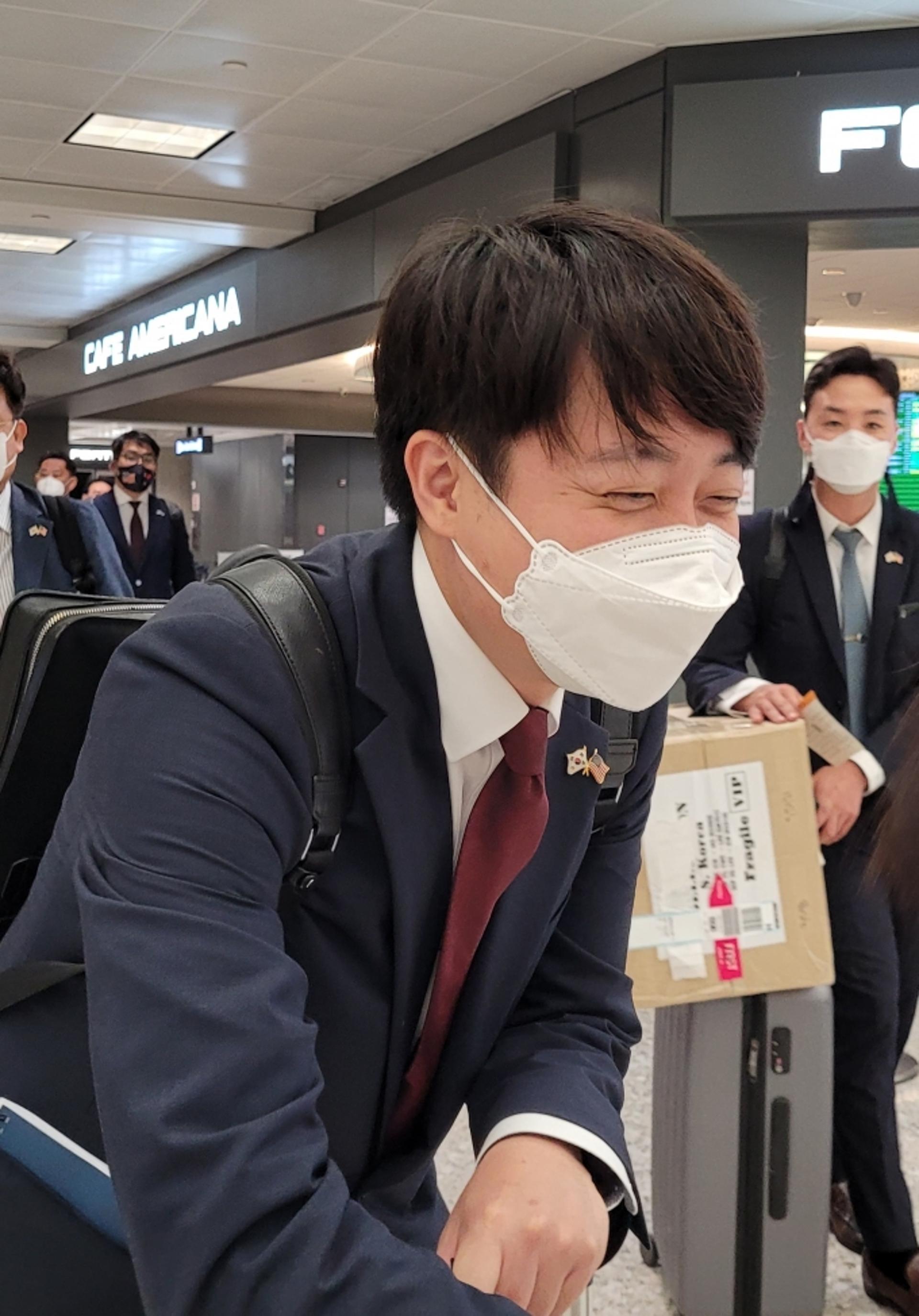 미국 방문 이준석 "대북 정책, 희망적 접근법만 강조해선 안돼"