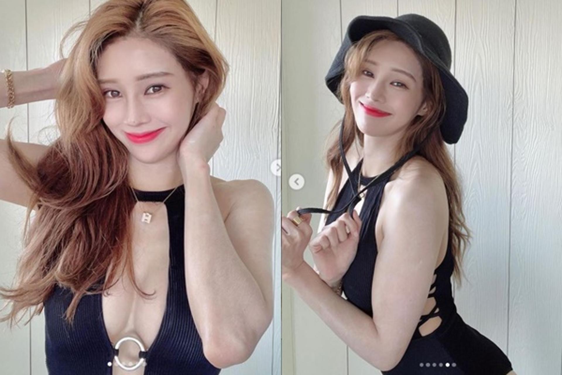 "대놓고 자랑하기?"… 한화 치어리더, 육감적 몸매 '도발'