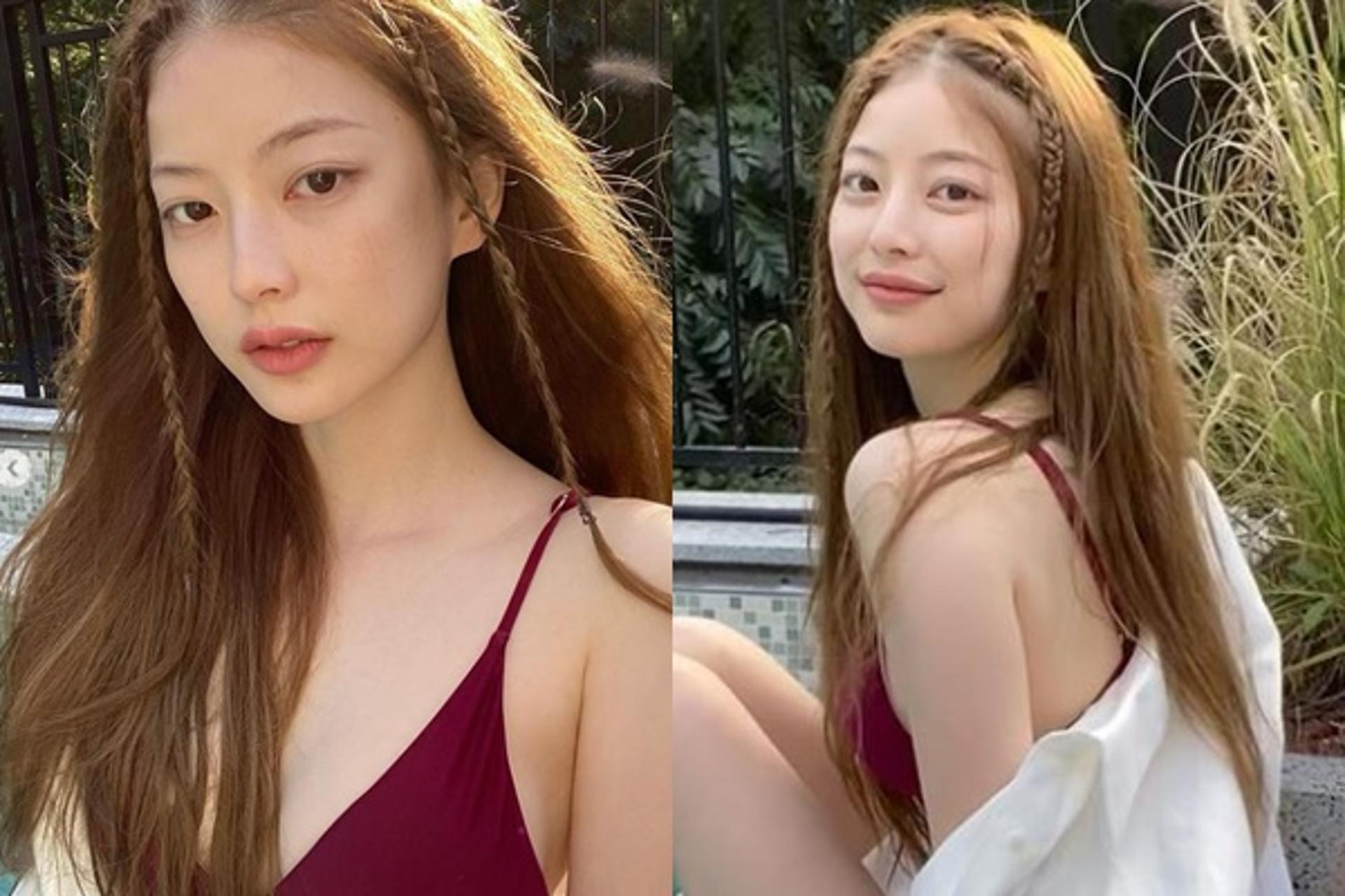 "살짝 보여줄게"… '스윙스와 결별' 임보라, 수영복 자태