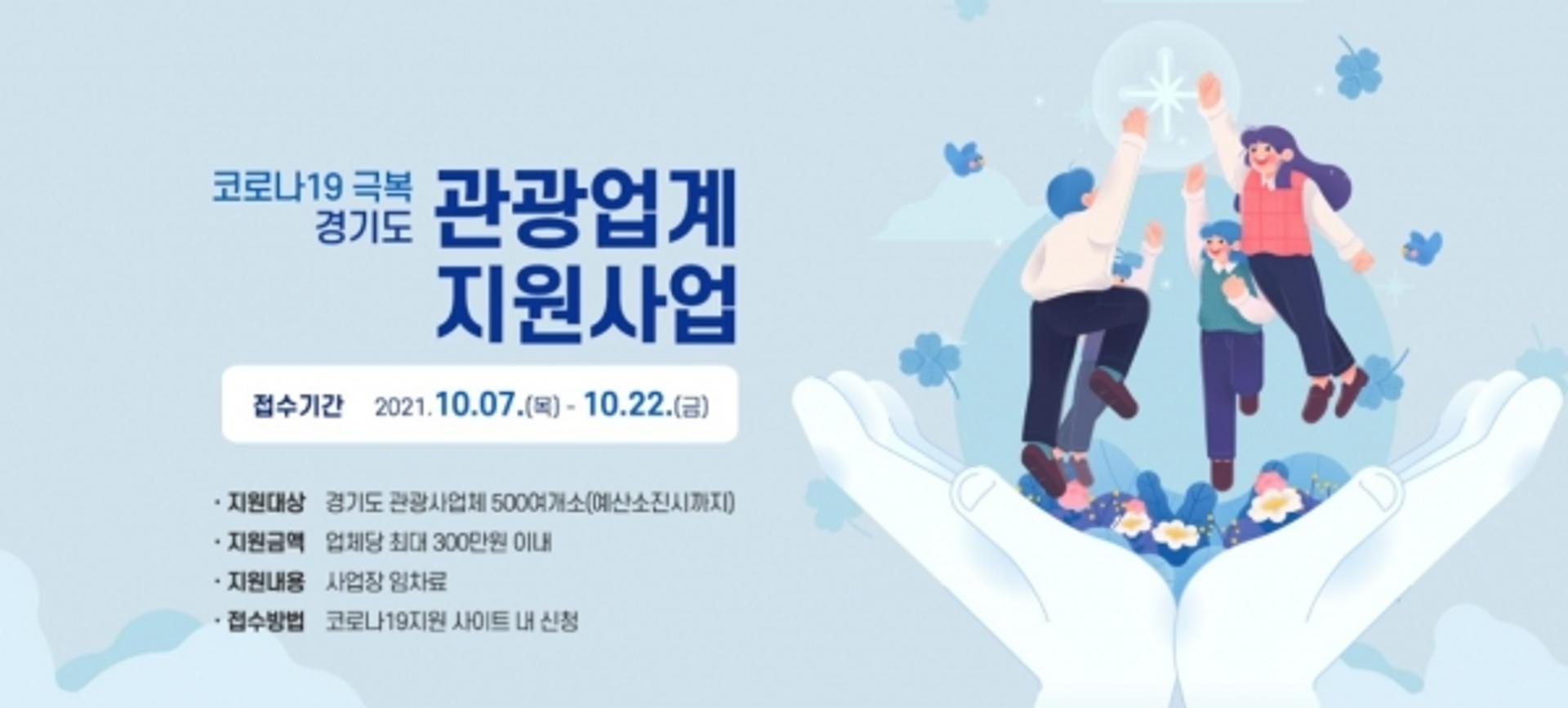 경기도, 코로나19 피해 관광업체 500여곳에 최대 300만원 임차료 지원
