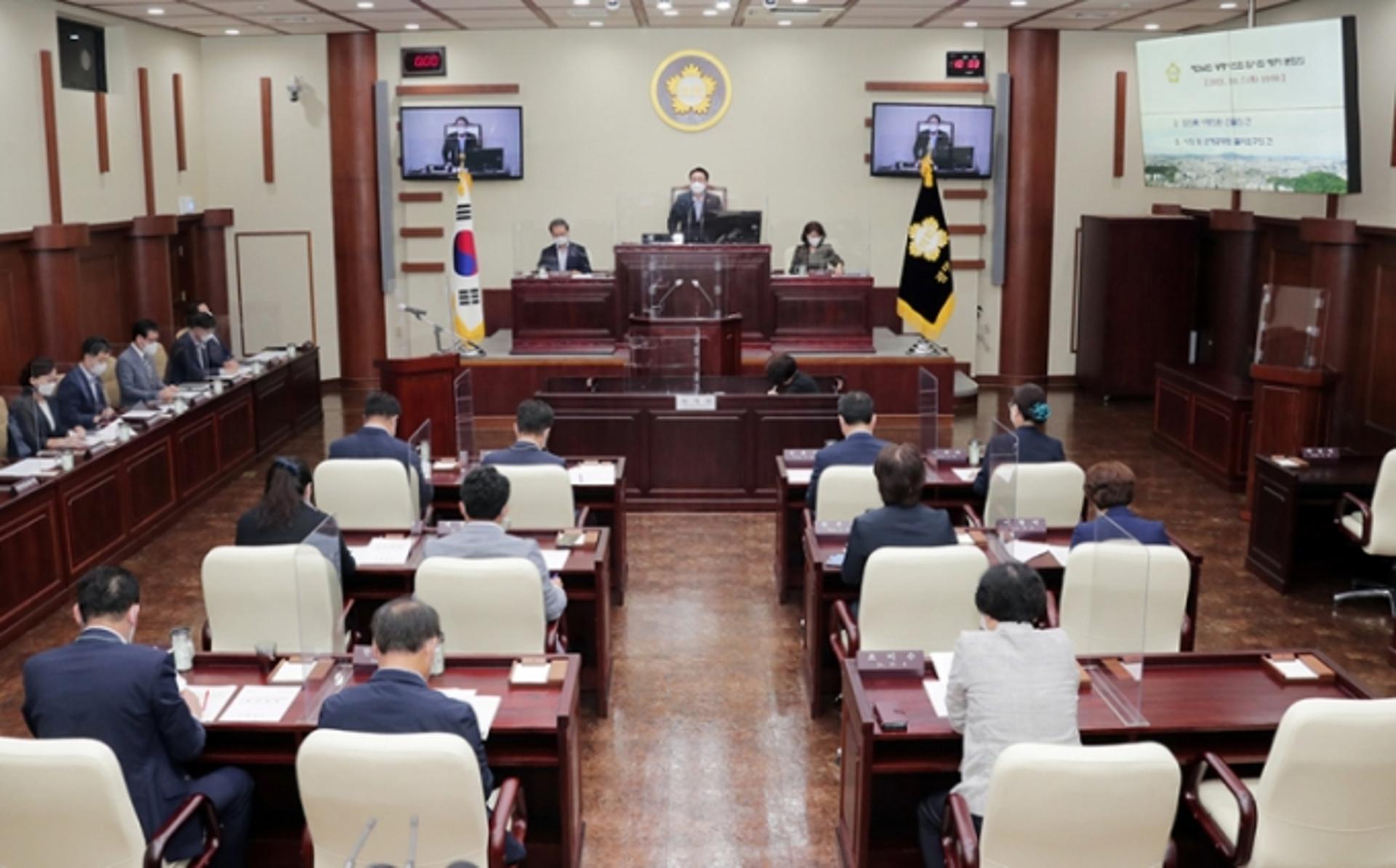 광명시의회, 제264회 임시회 개회…15일간 회기 일정 돌입