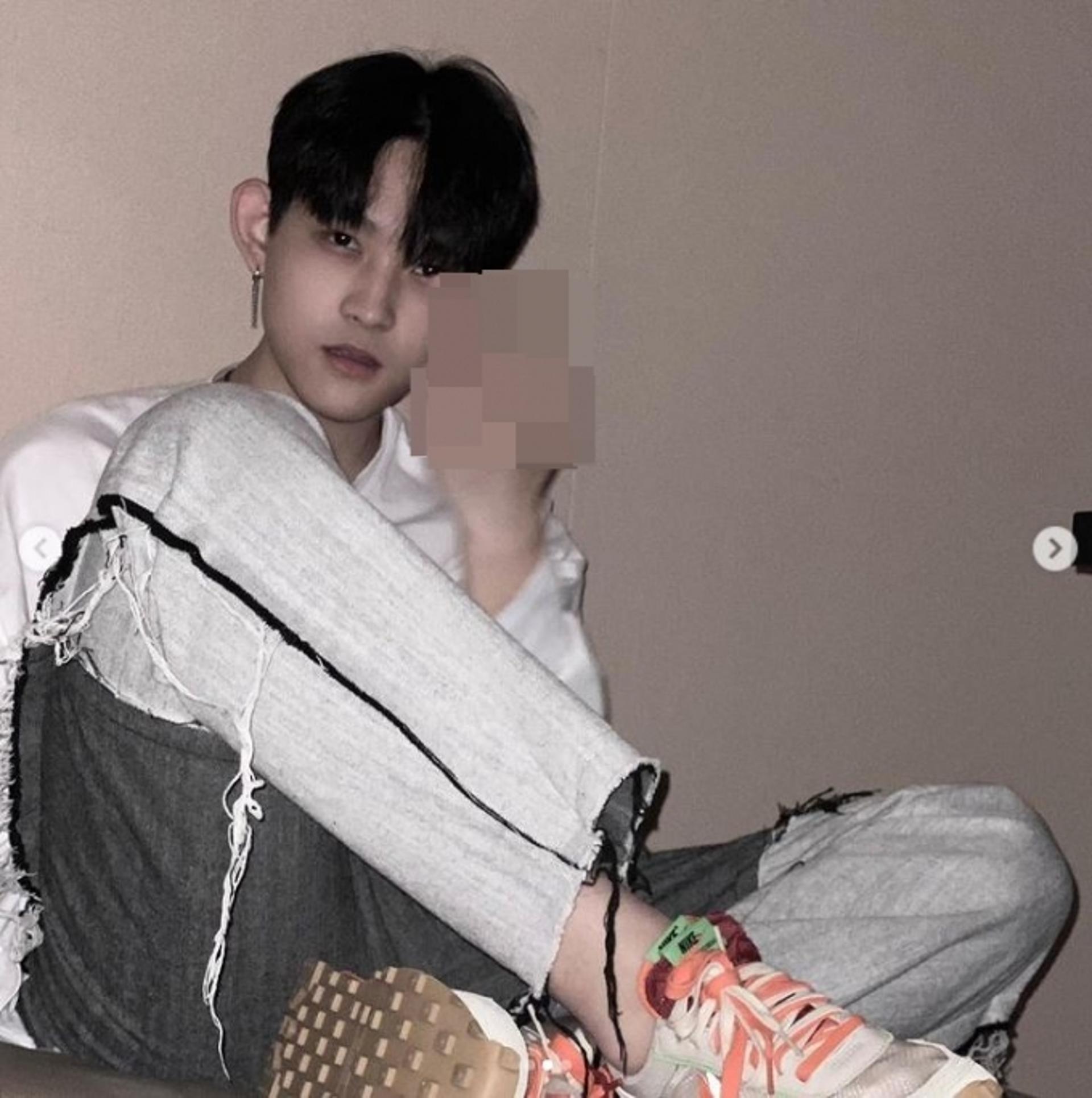 "슬픈 전설 있다"… '고 최진실 아들' 지플랫, 손가락 욕을?