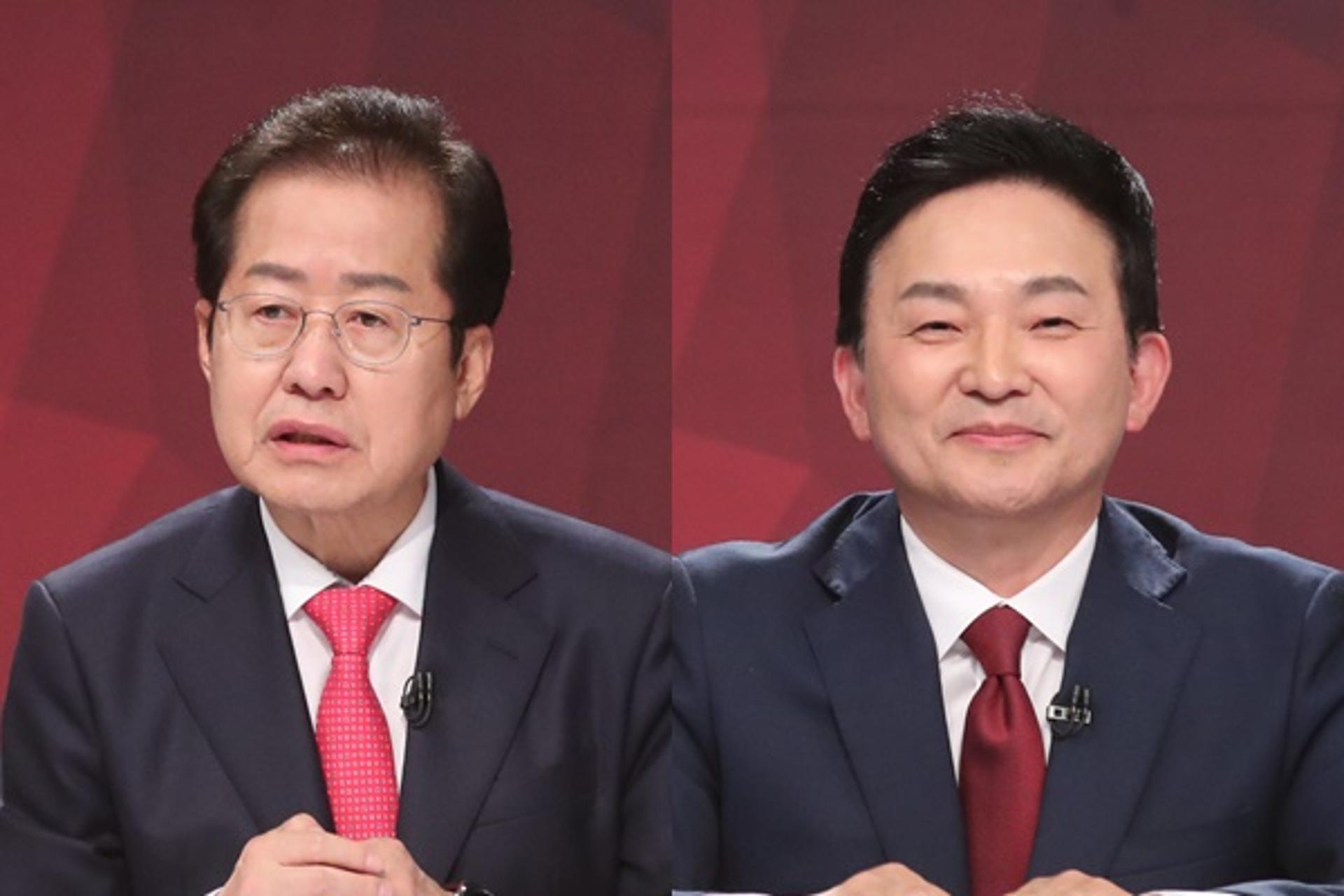 홍준표 "수소는 H2O 아닌가?"… 원희룡 "그건 물이고요"