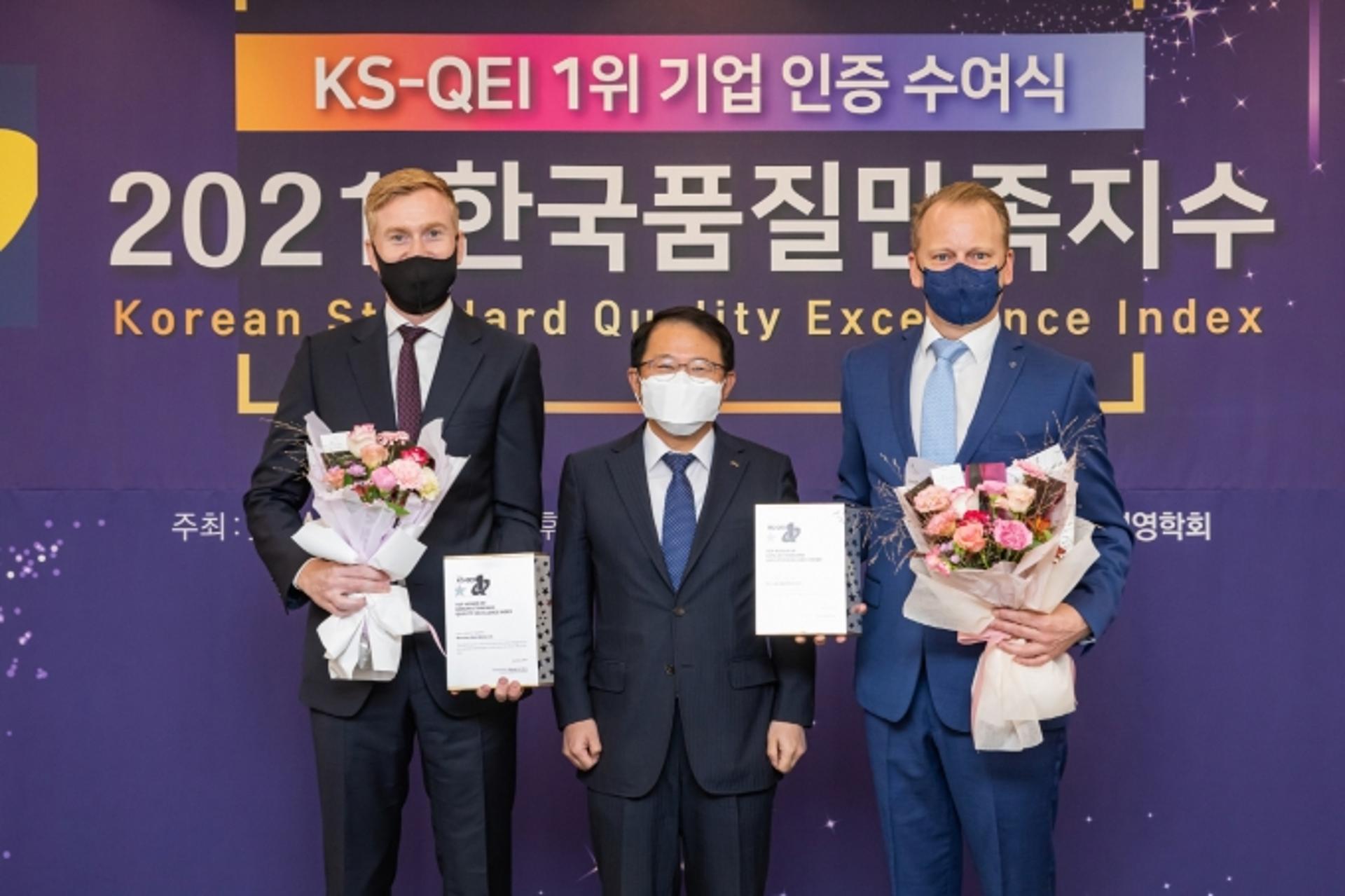벤츠 코리아, ‘수입차 애프터 세일즈 서비스’ 부문 6년 연속 1위