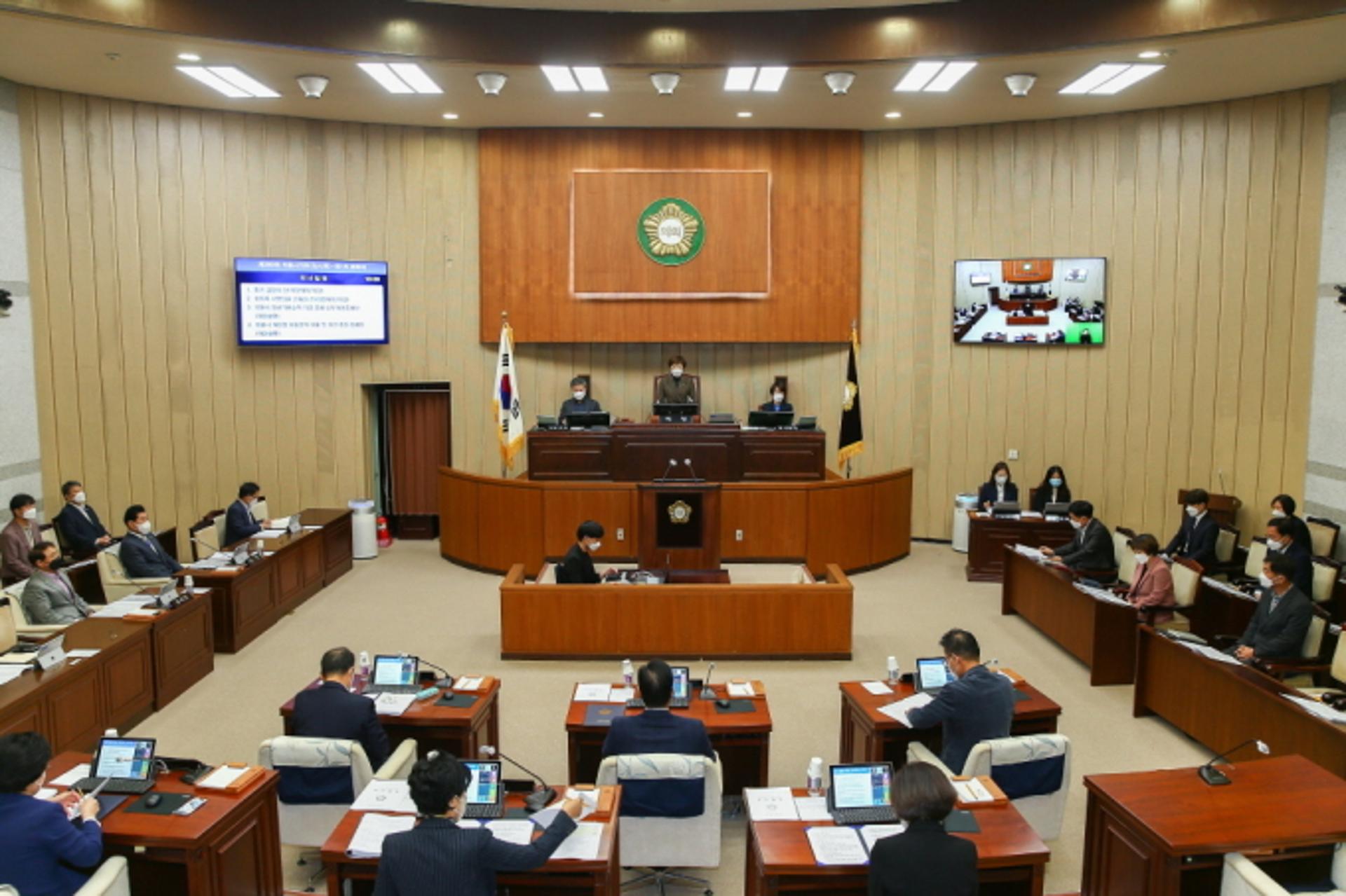 의왕시의회, 제280회 임시회 개회…22건의 안건 심의