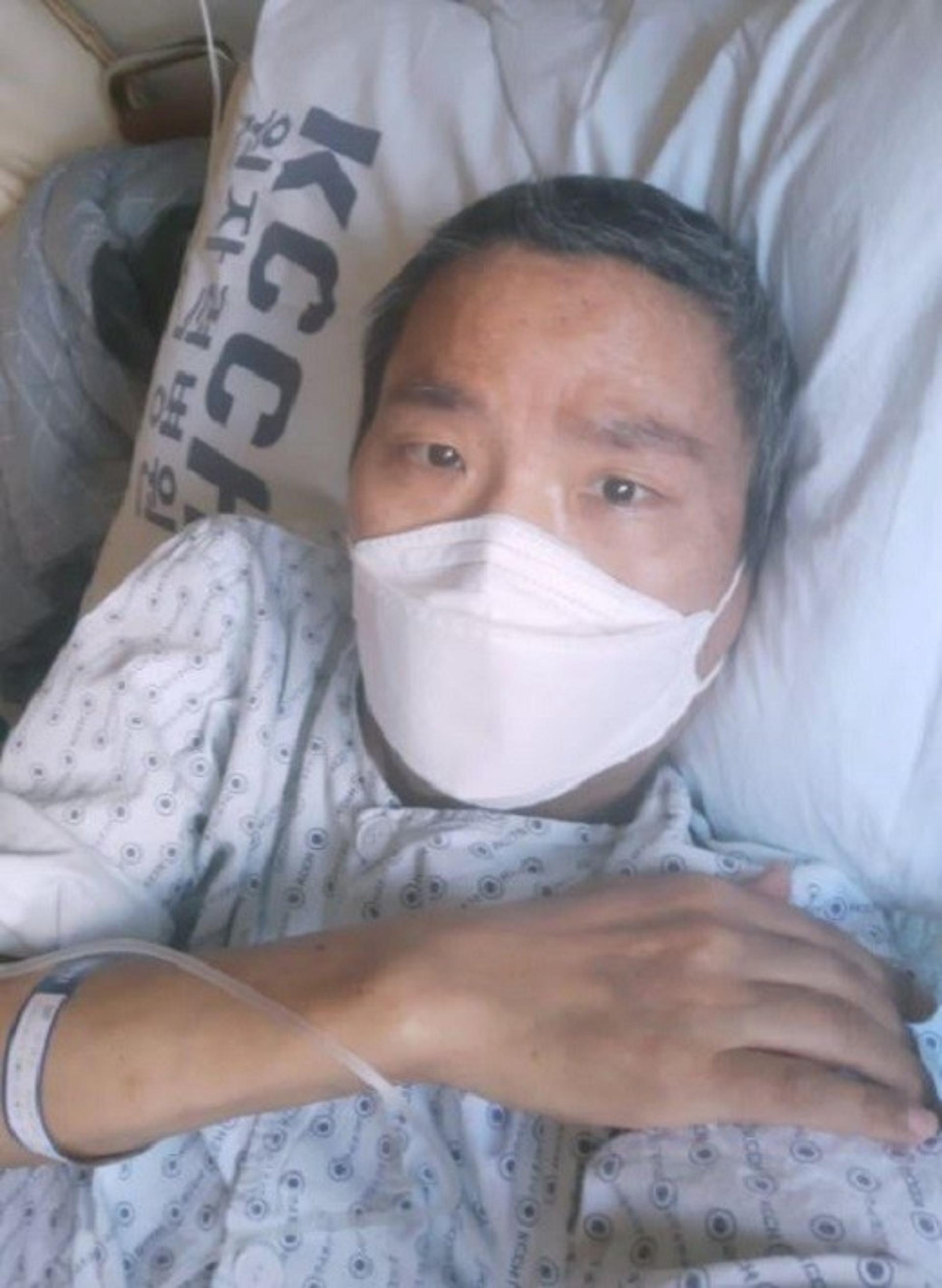 '폐암 말기' 김철민 고통 호소… "죽을만큼 아파"
