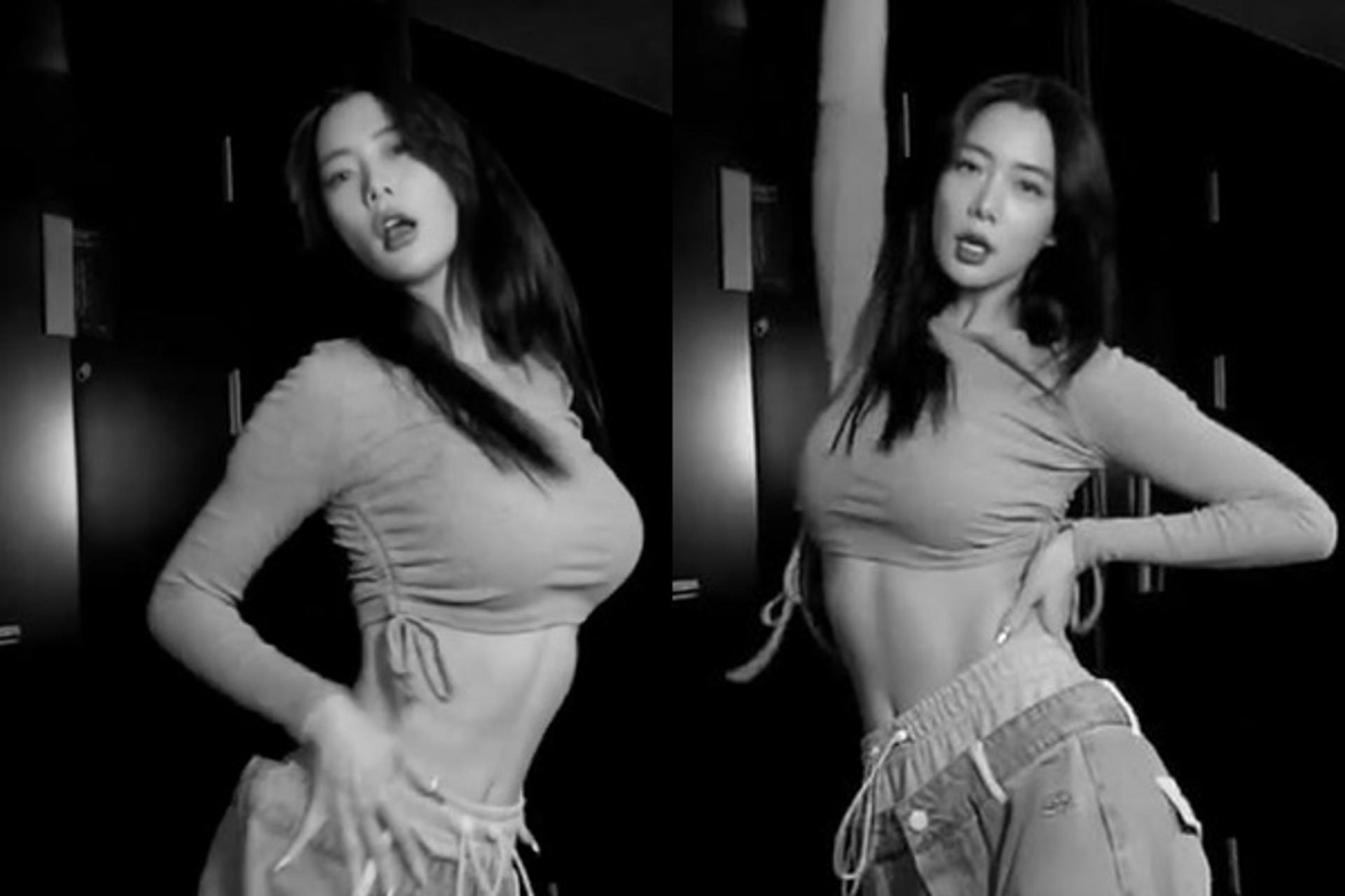 "허리 드러내고 댄스를?"… 클라라, 섹시 웨이브 자태