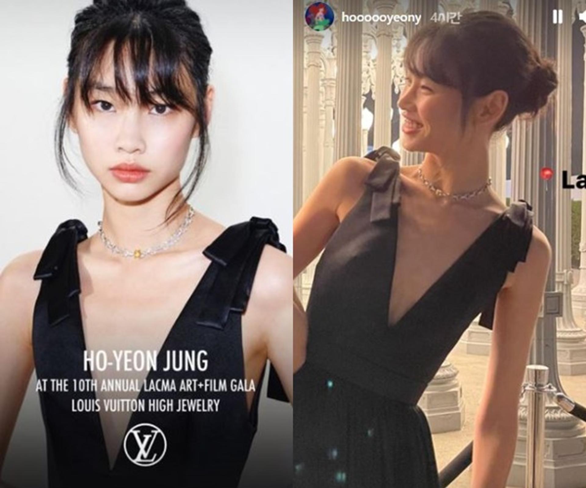 '이동휘♥' 정호연 美빛낸 원피스 자태… 가슴라인이 아찔?
