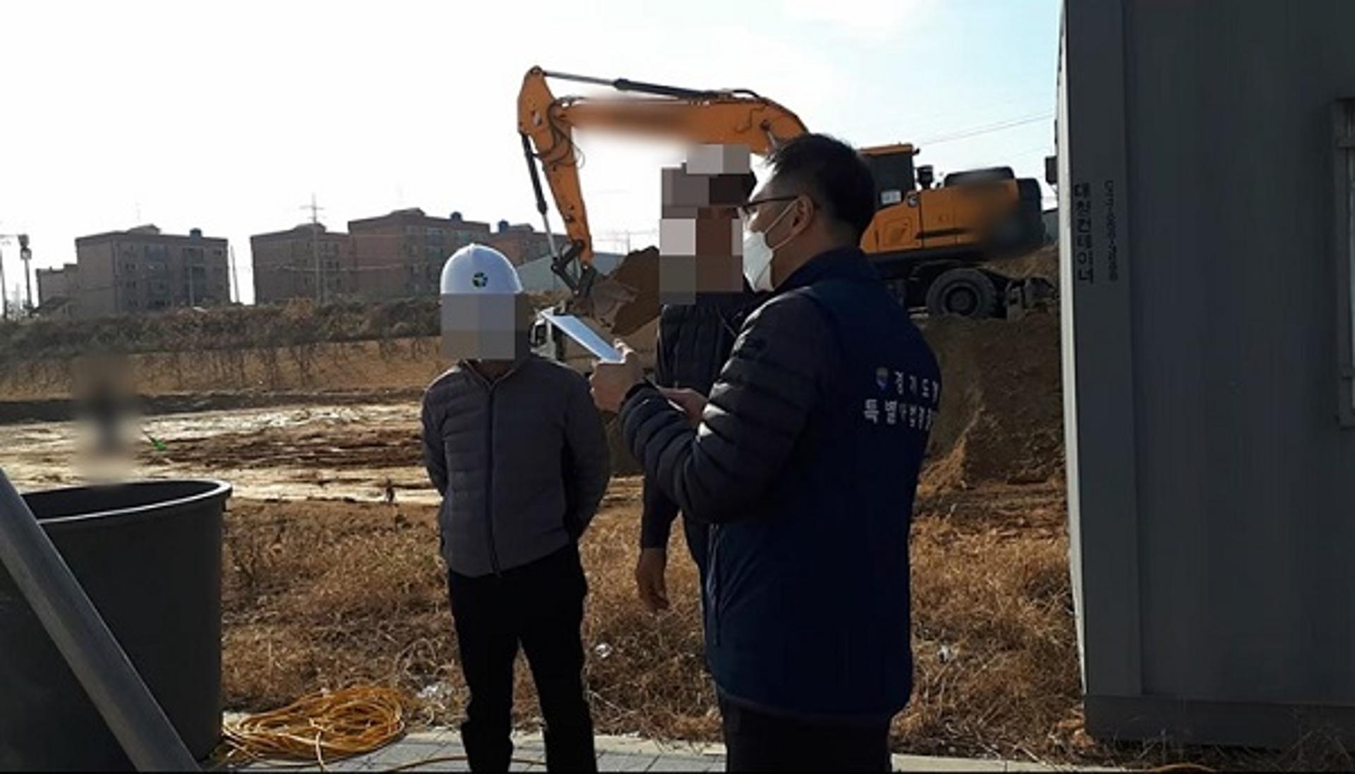 경기도 특사경, 건설공사장 등 미세먼지 다량 배출사업장 집중 수사