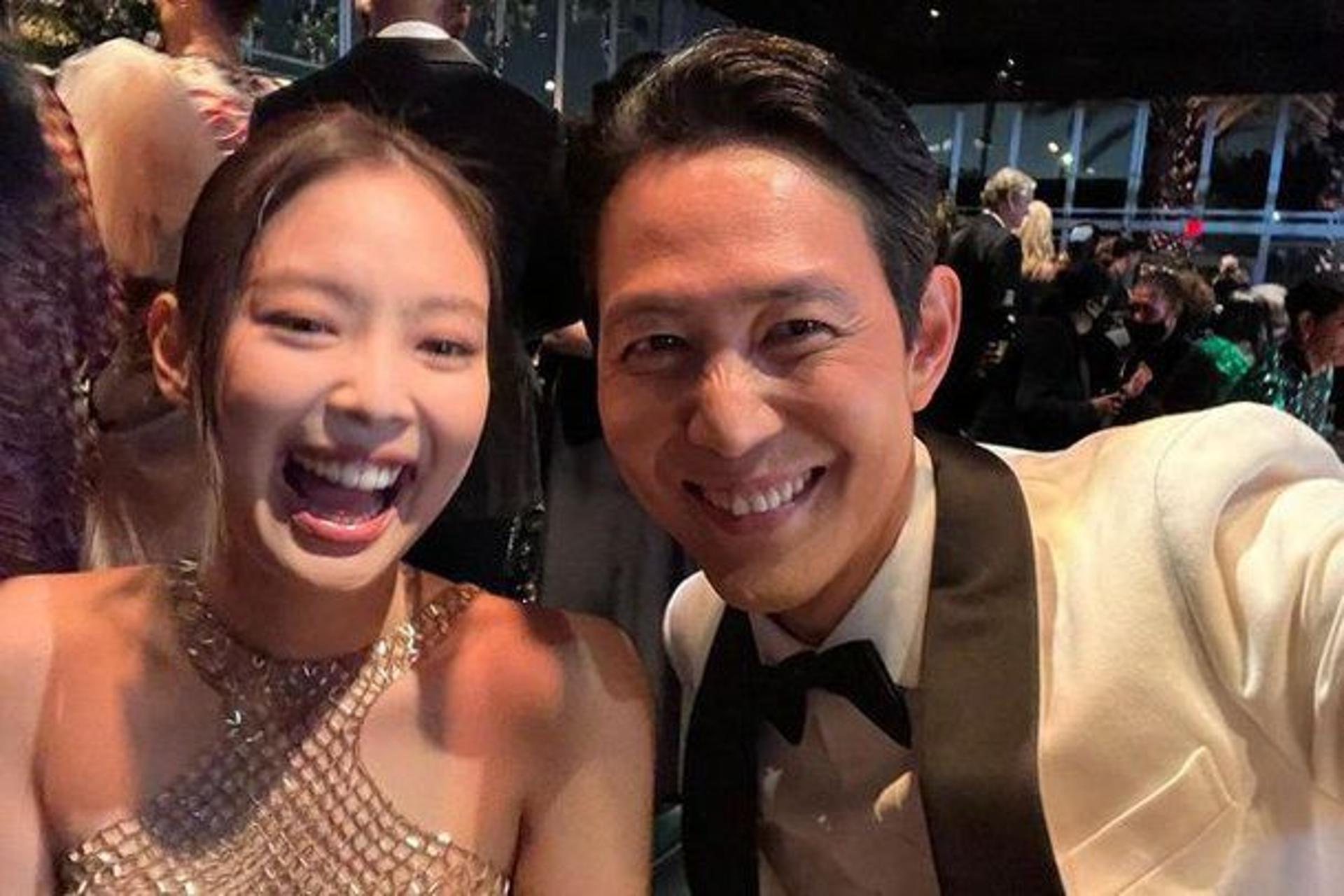 "母 이정재 팬이라서"… 제니, 이정재와 특별한 인연?