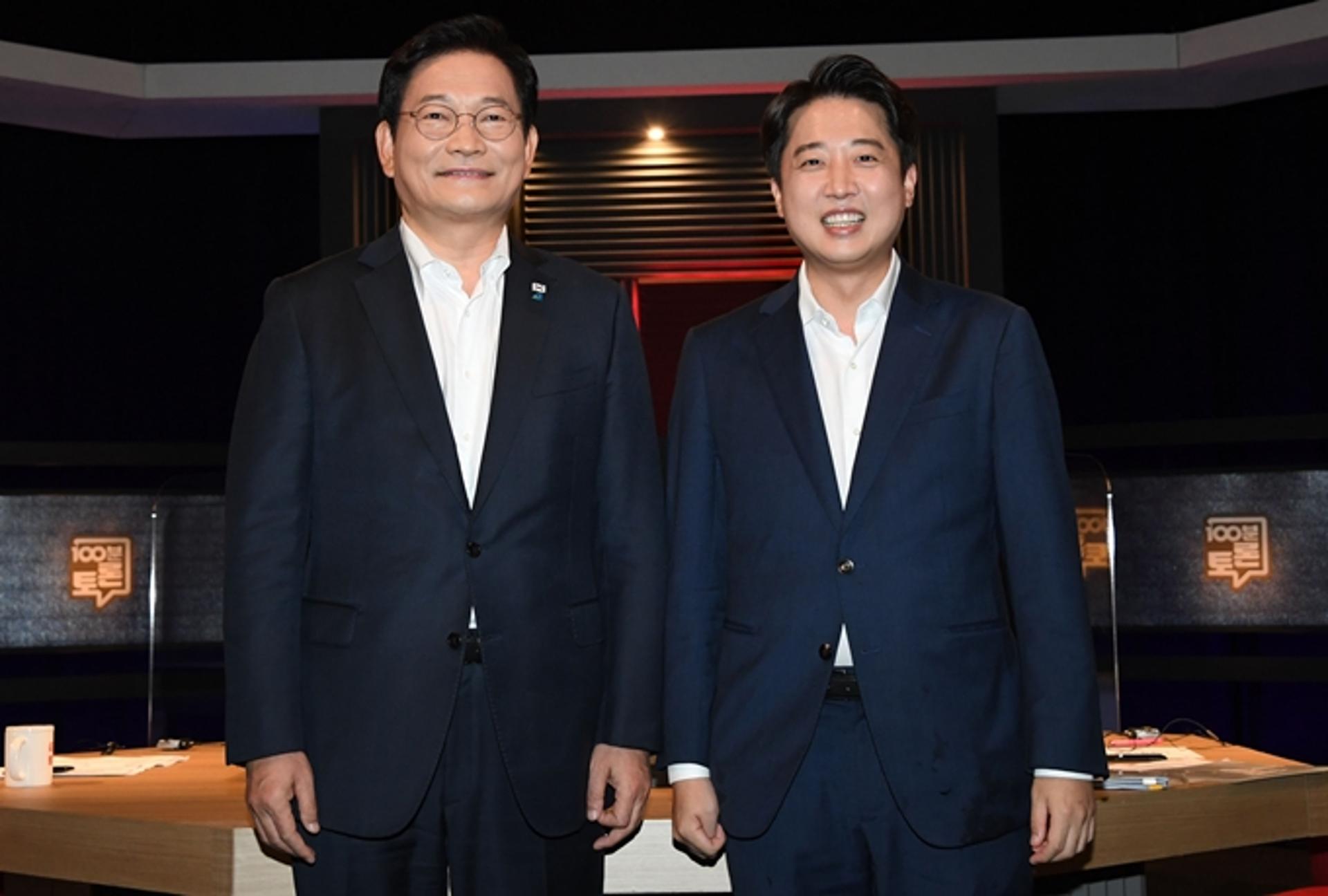 민주당 지지도, 소폭 상승한 28.5%… 국힘, 3.5%p↓ 42.5%