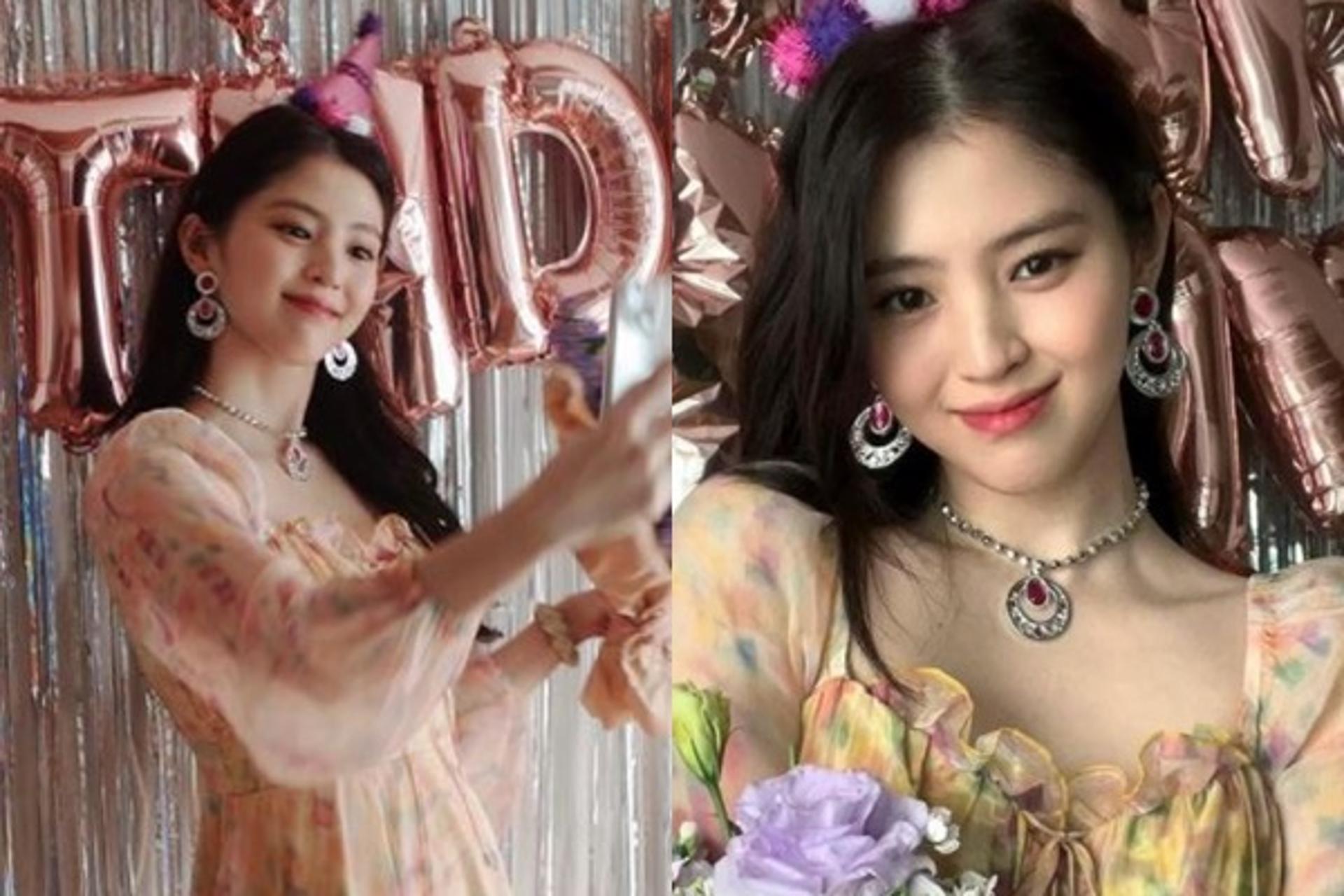 "액세서리 얼마짜리?"… 한소희, 공주 패션에 '시선집중'