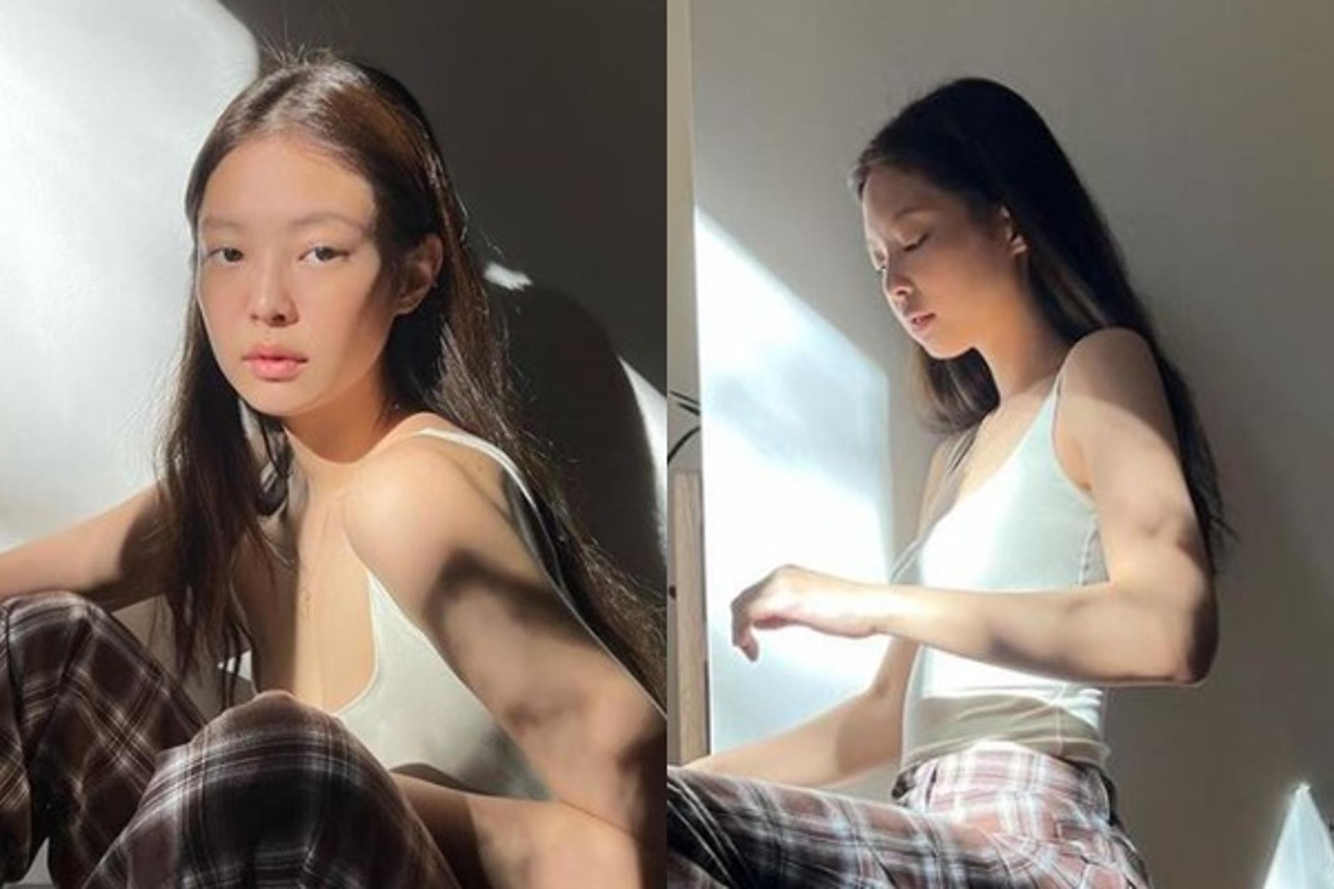 "쌩얼로 여리여리 소녀美"… 제니, 10대인줄?