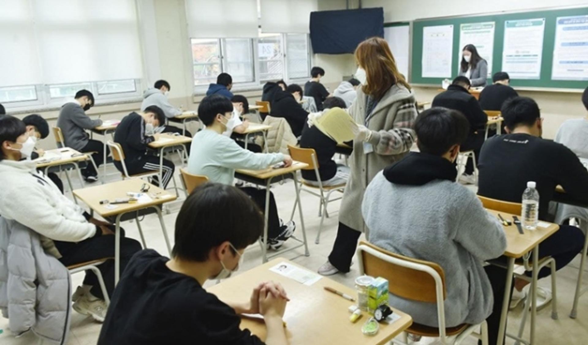2022학년도 수능 경기도 교시별 결시율 작년보다 다소 감소…16명 부정행위