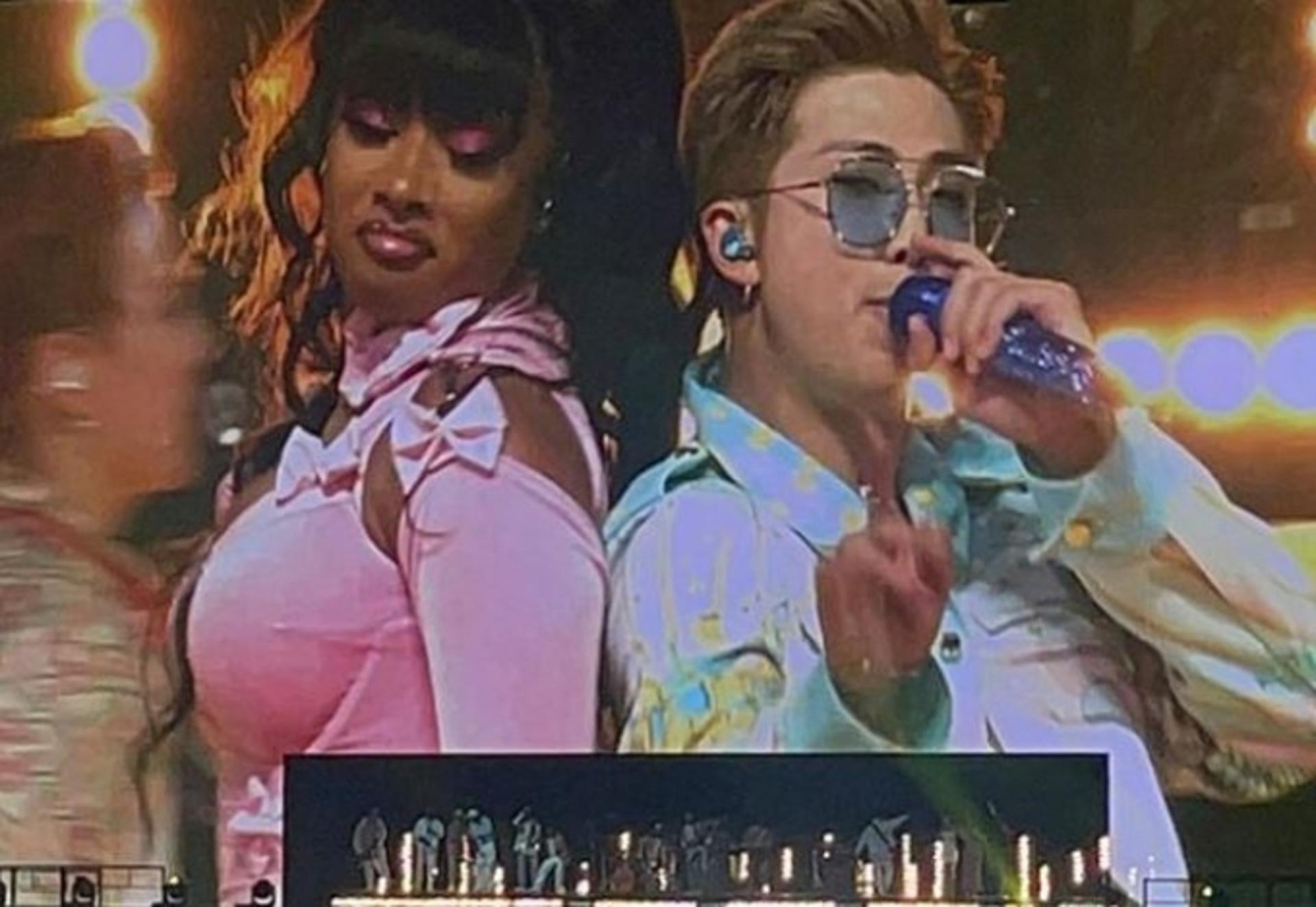 "so amazing"… 메건 디 스탤리언, BTS와 합동공연