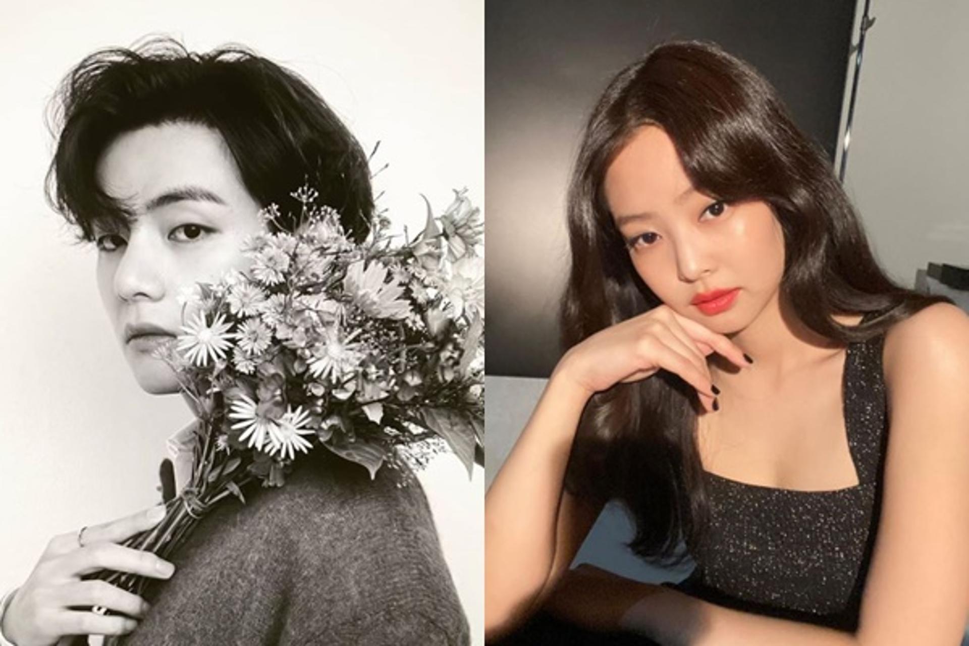 "무슨 관계냐"… 방탄소년단 뷔, 블랙핑크 제니 팔로우→언팔 '악플'