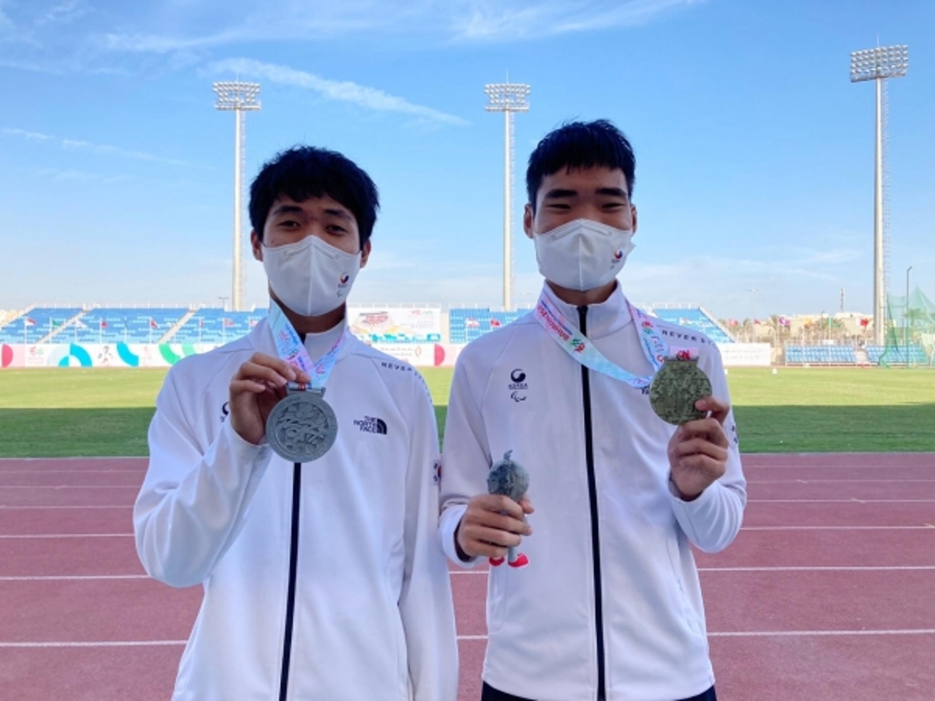 파주 동패고 이상익 선수, 바레인 장애인아시아청소년대회 은메달