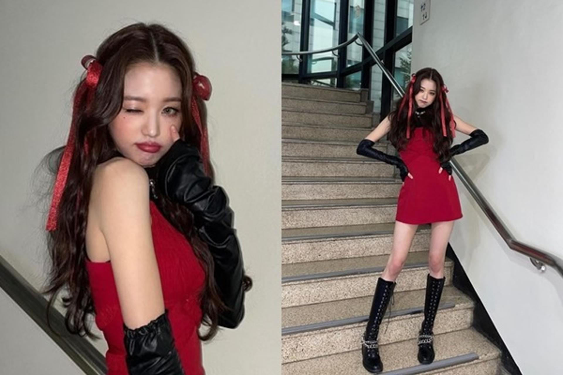 "순정만화 주인공?"… 18세 장원영, 인형 비주얼