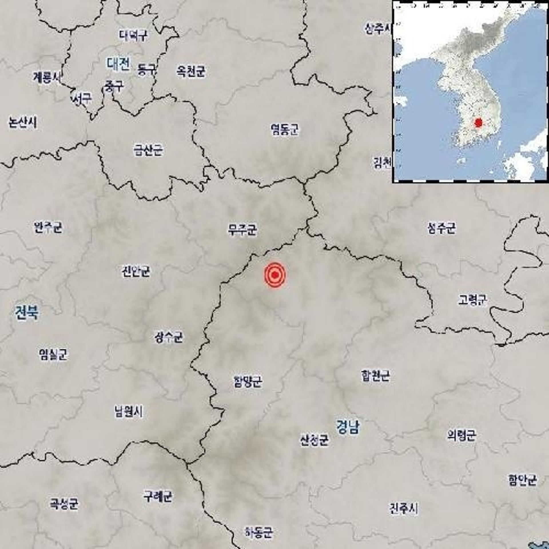 경남 거창 규모 2.3 지진… "제주 여진 아니다"