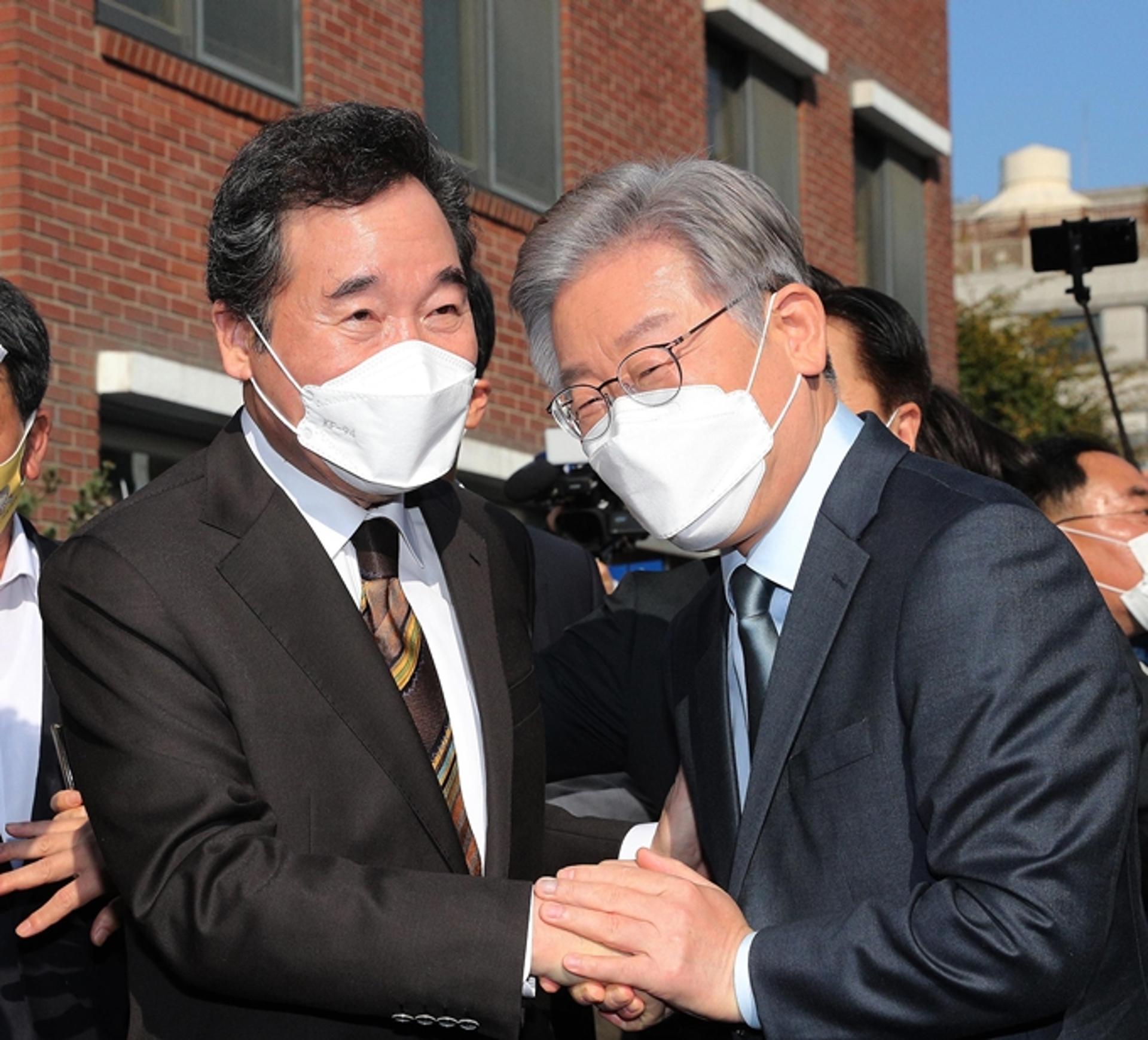 "우린 국힘과 달라"… 이재명·이낙연, 오늘 오찬 회동